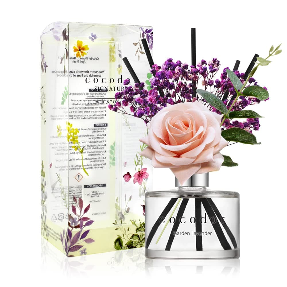 Rose Reed Diffuser/6.7oz/Garden Lavender