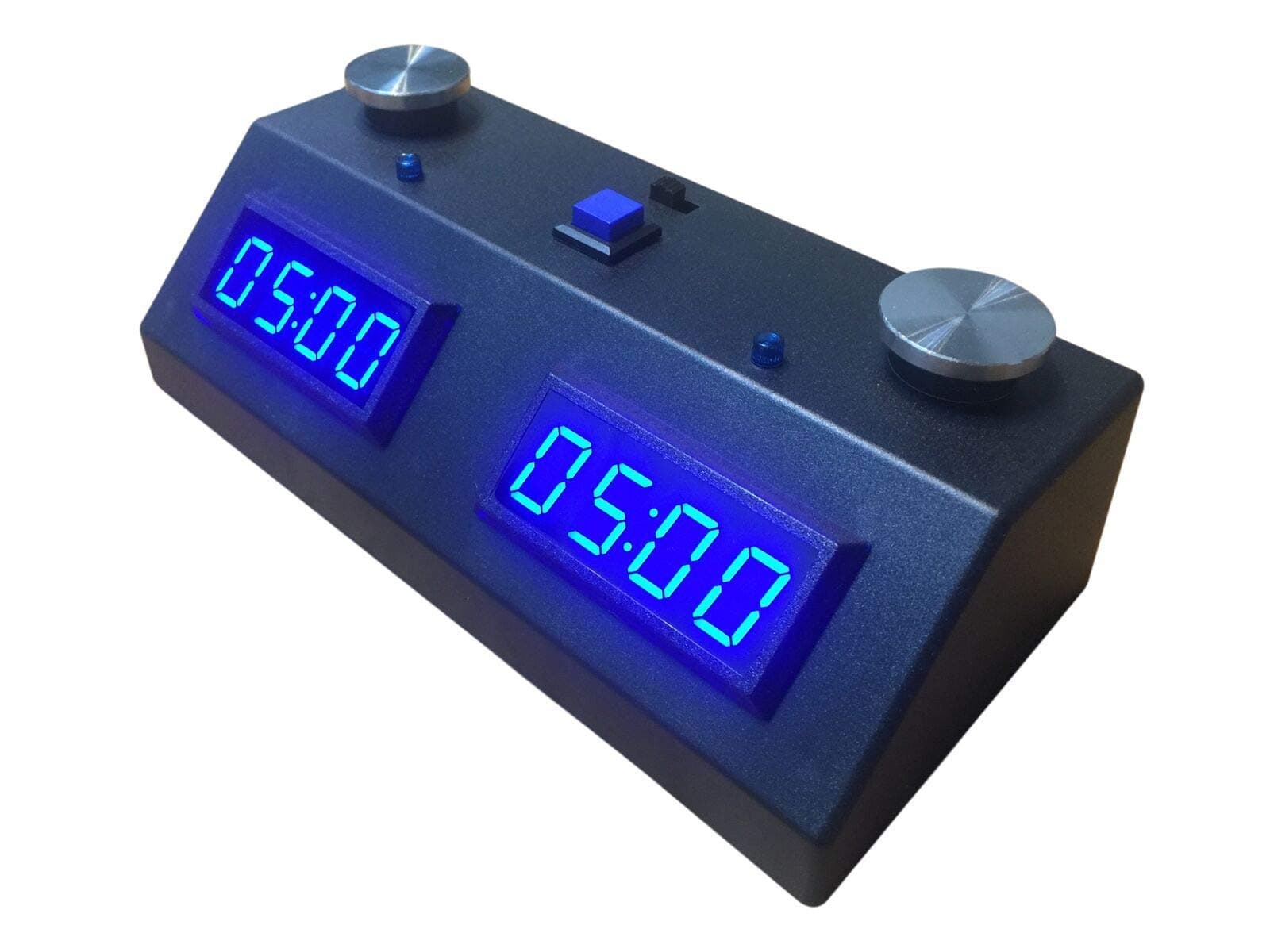 II Digital Chess Clock - Black/Blue