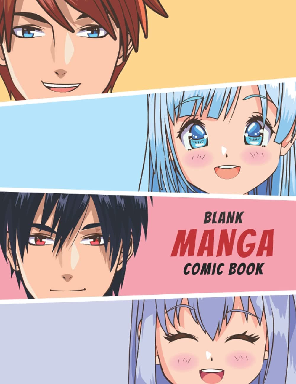 Blank Manga Comic Book