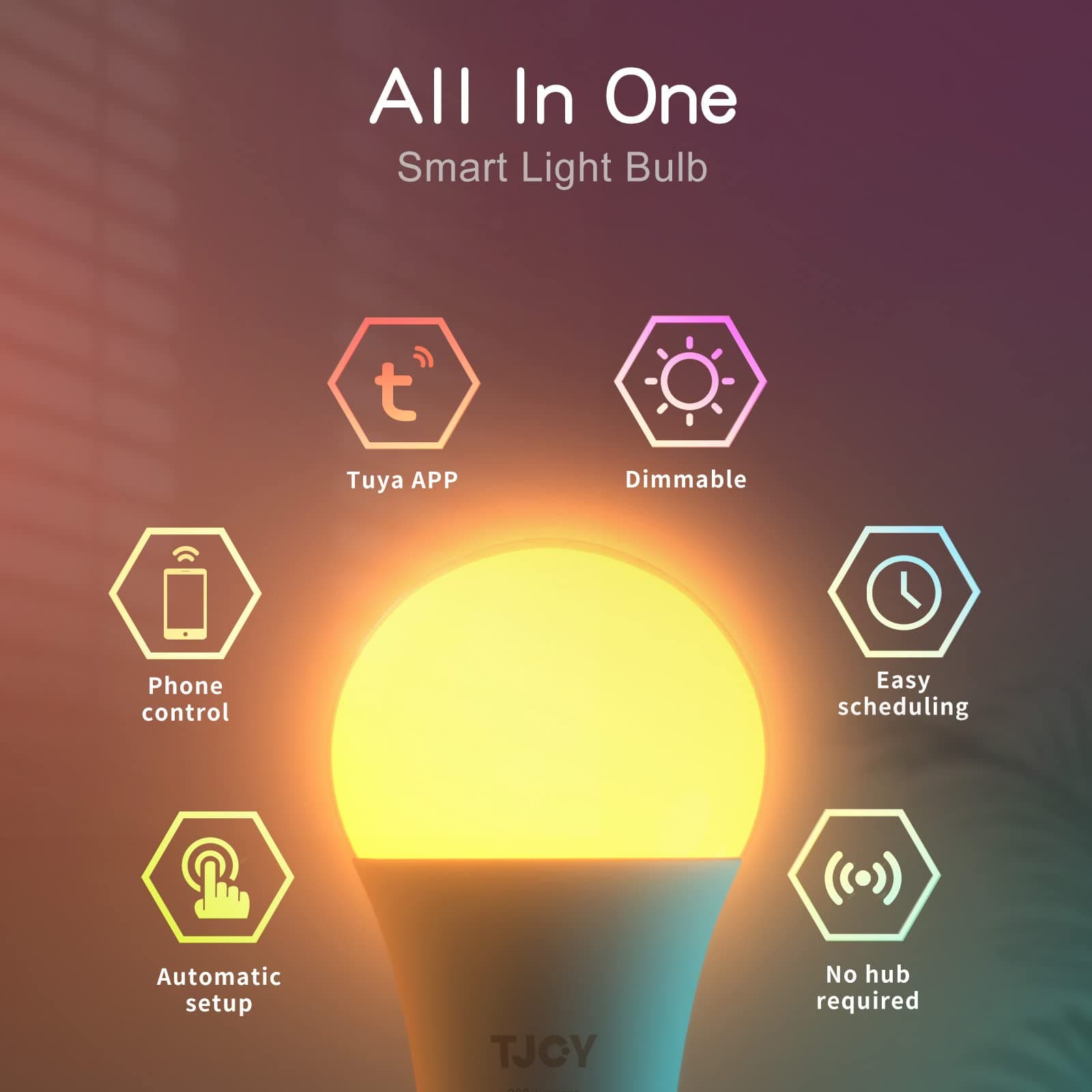 Alexa Smart Light Bulb 6 pack