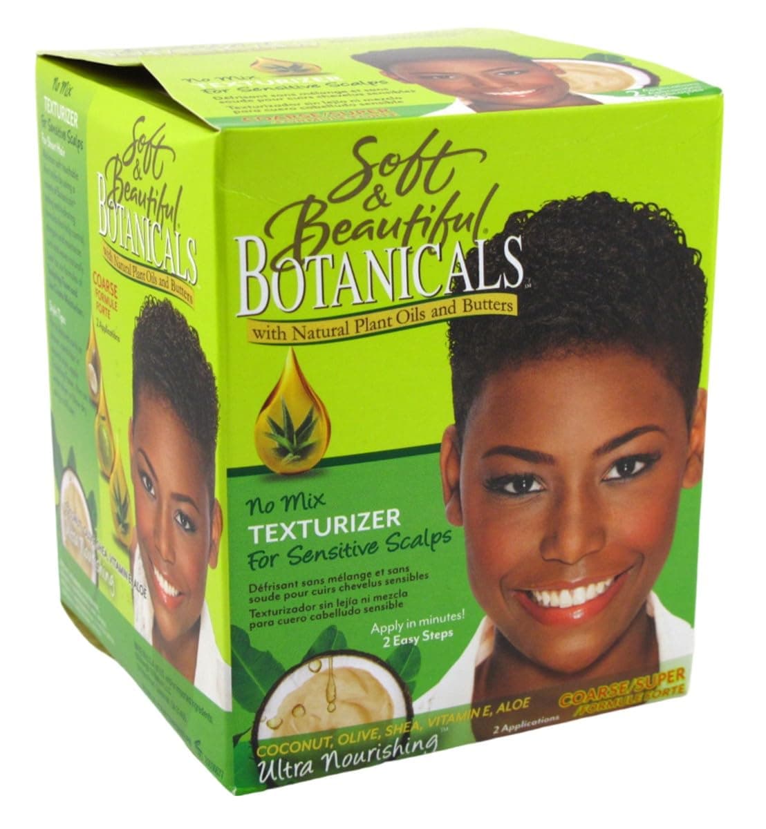 Soft & Beautiful Botanicals Texturizer Kit Coarse/Super