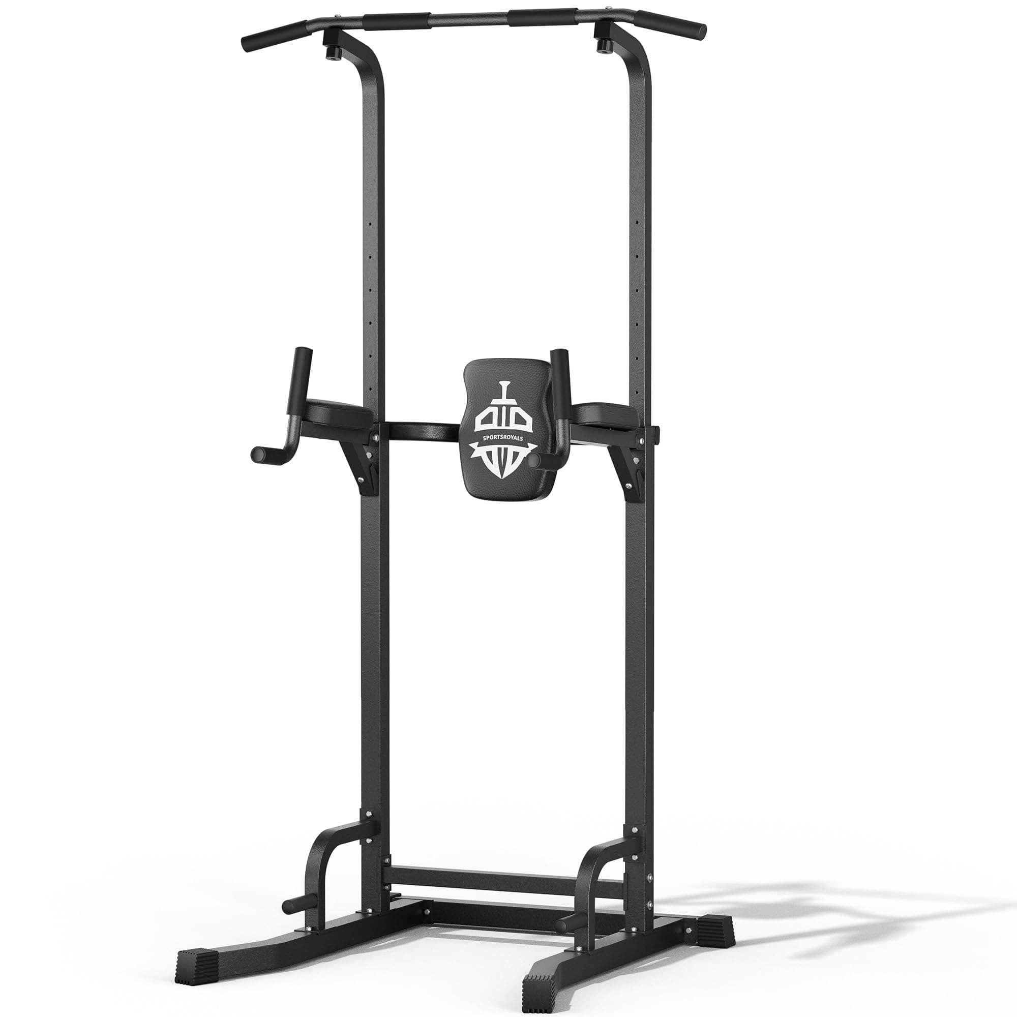 Sportsroyals Pull up Bar Multi-Function Power Tower Dip Station Core Training Fitness Equipment 400LBS