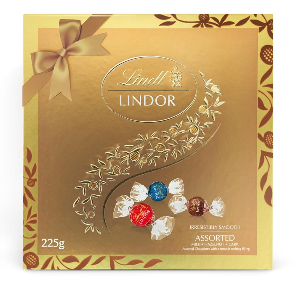 Lindor Assorted Gift Box, Golden, Large