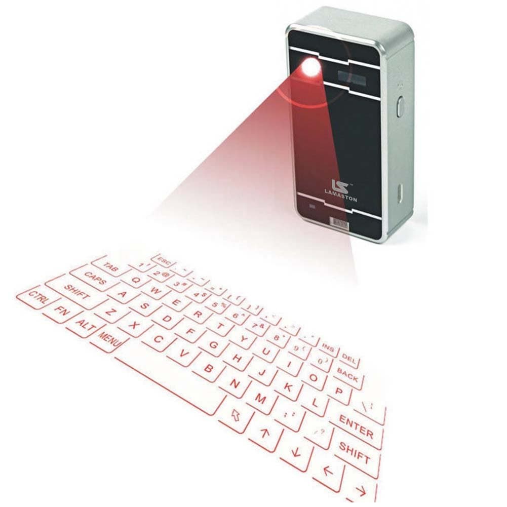 LAMASTON Mini Keyboard Wireless Bluetooth Virtual Keyboards for Iphone, Ipad, Smartphone,Tablets