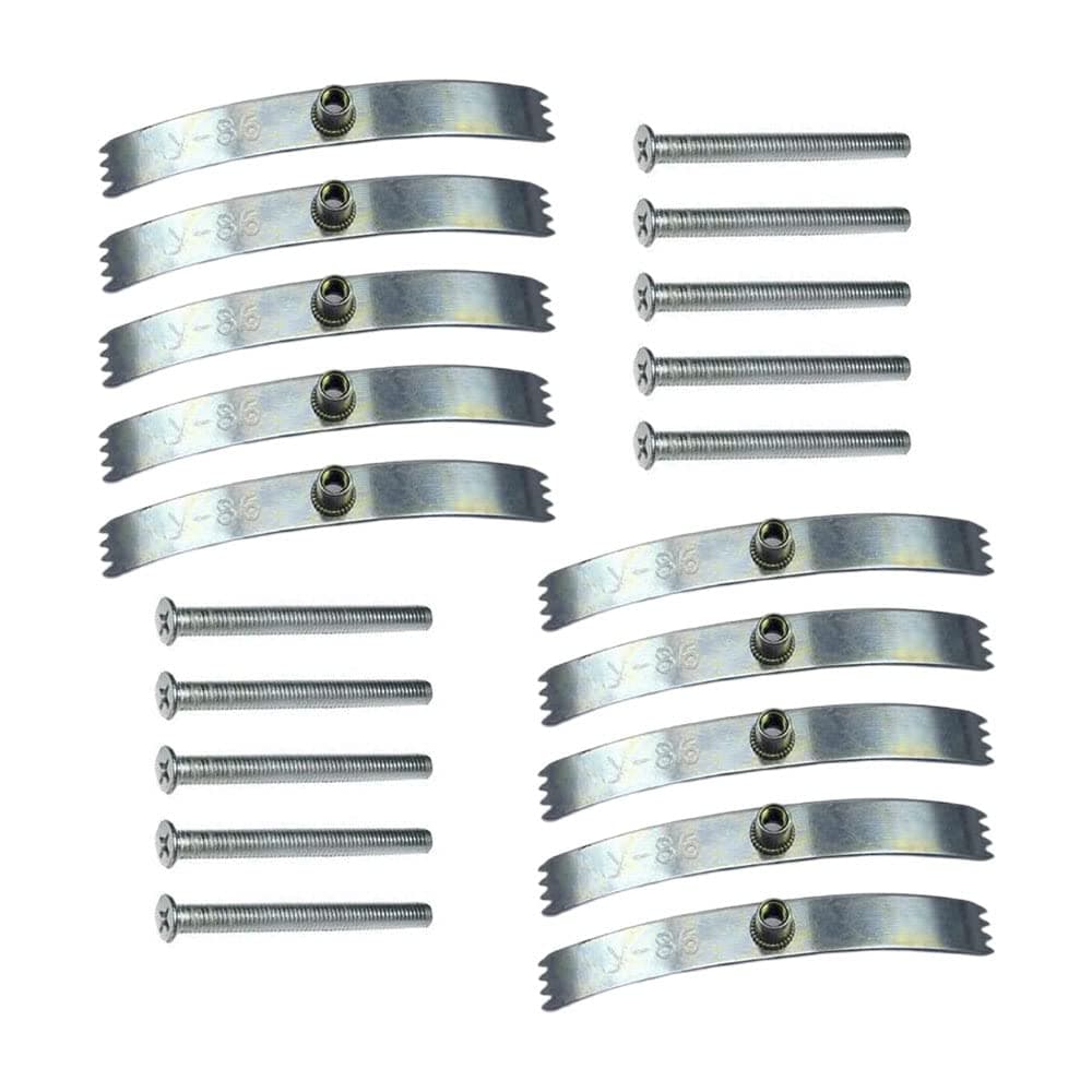 10 Pcs Switch Socket Screw Hooks Switch Cassette Repairman Support Rods 86 Type Switch Socket Cassette Screws Support Rods for Repairing Most Wall Mounted Junction Boxes
