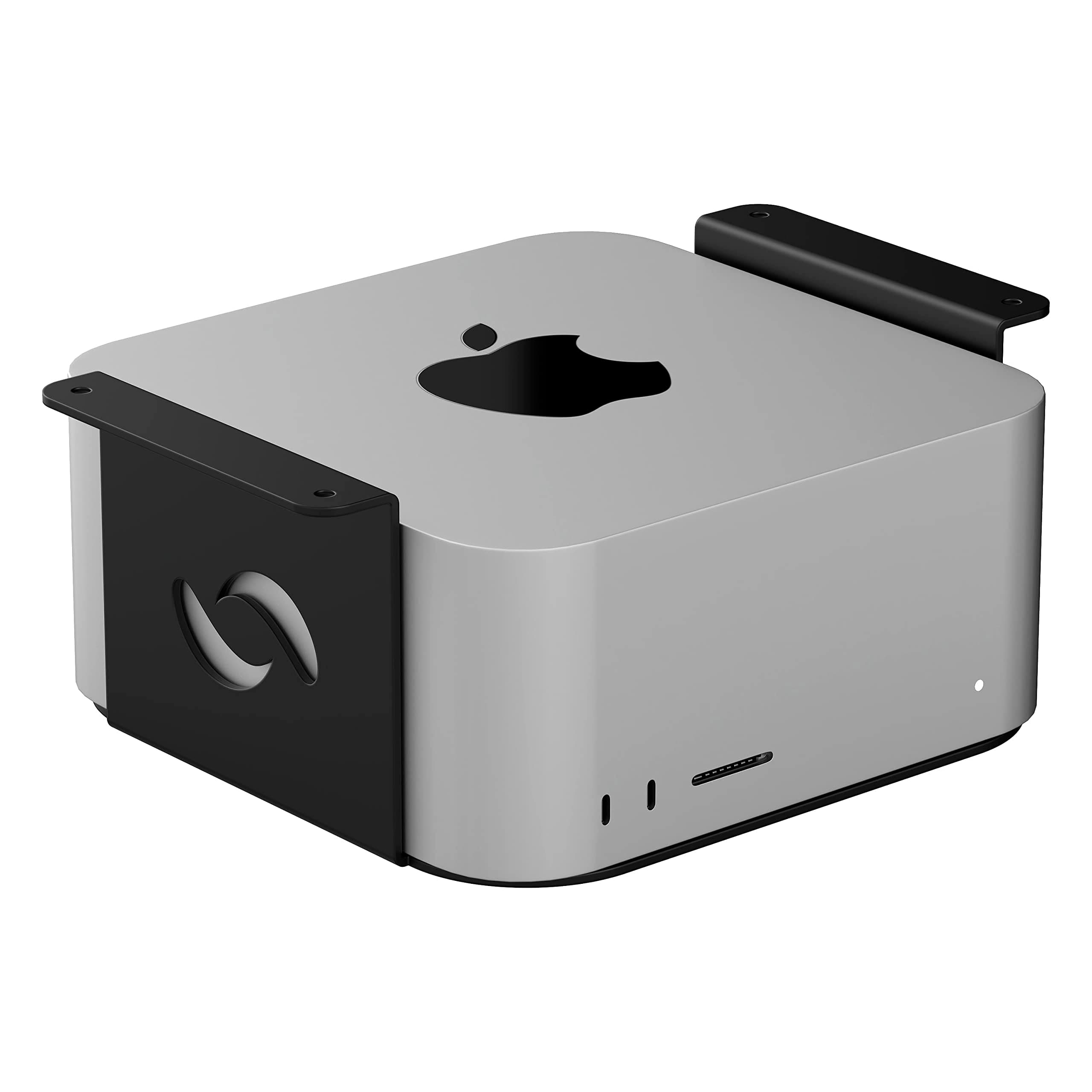 HumanCentric Under Desk Mount Compatible with Mac Studio Mount, Secure or Hide Under Mac Studio Desk with Apple Mac Studio Mount, Desk Mount Stand for Apple Studio Mount for Mac Studio Mount