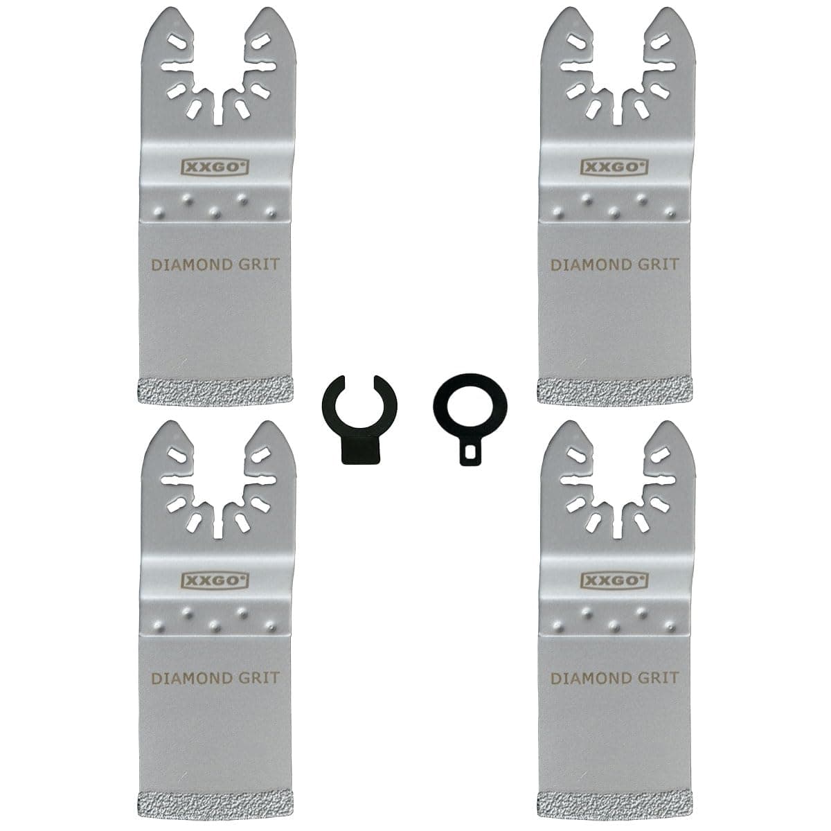 XXGO 4 Pcs Diamond Multitool Blades