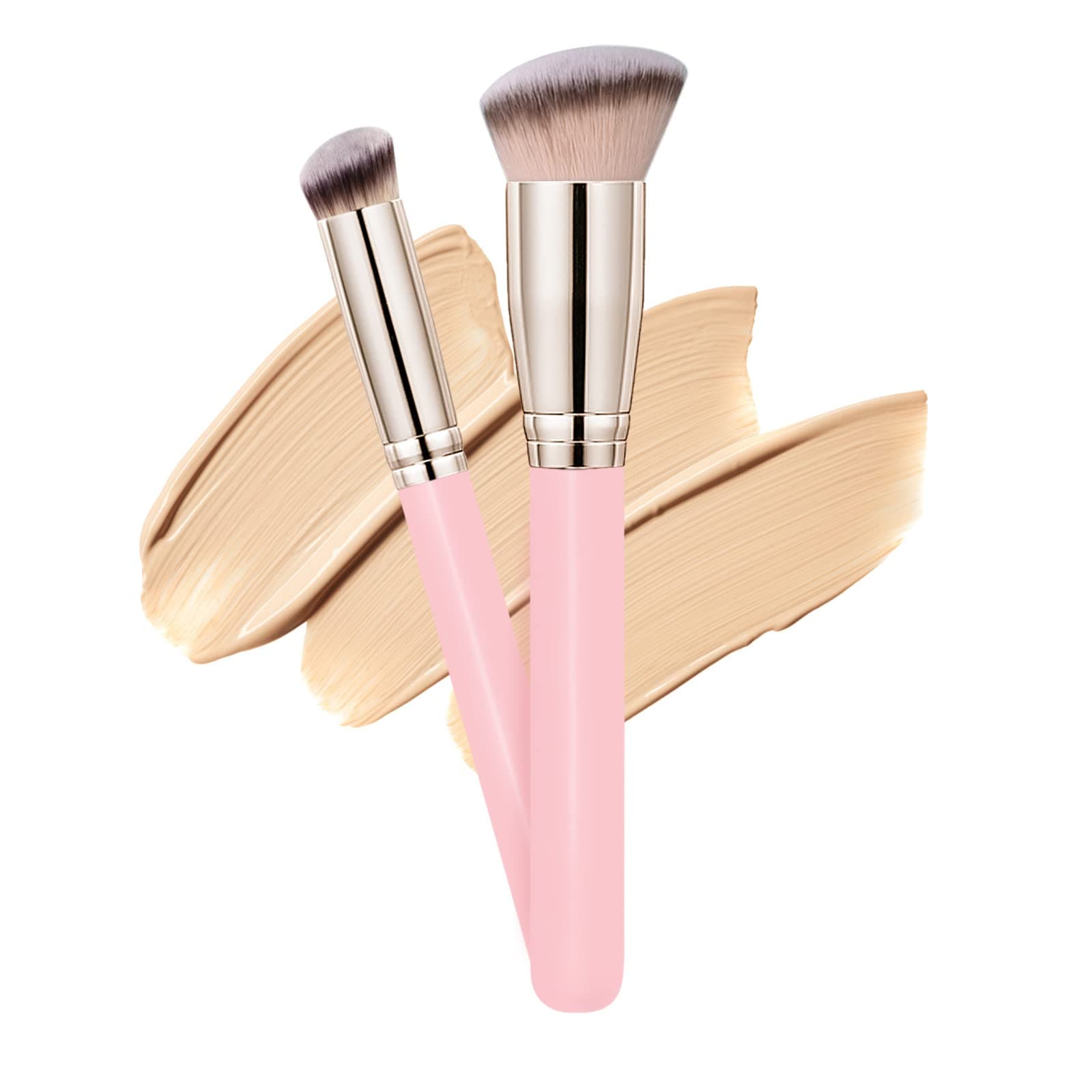 2pcs Pink brush