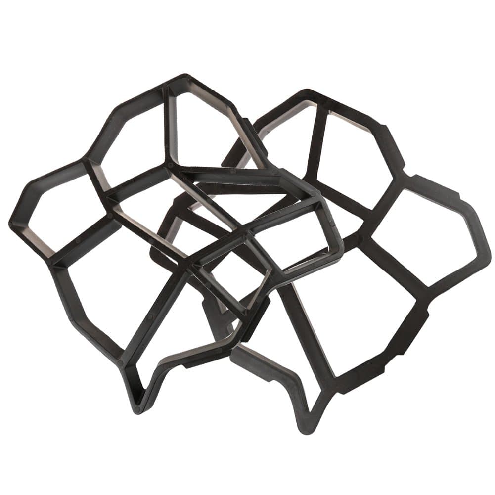 JMJN Path Maker Mold, Pathmate Concrete Stepping Stone Mold Pack of 2