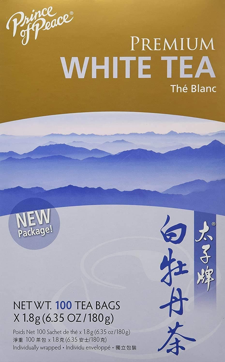 Premium White Tea 100 ct