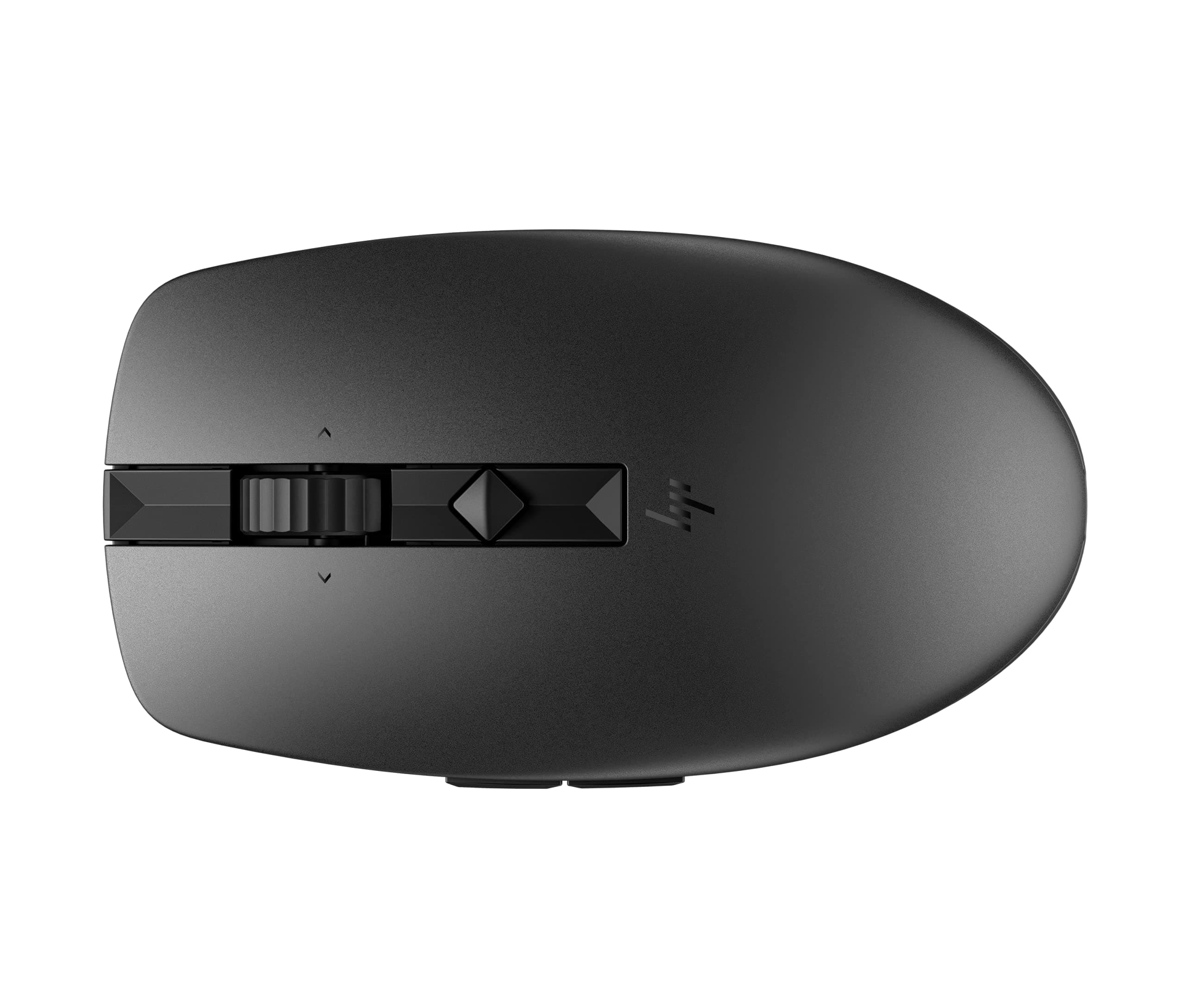 710 Rechargeable Silent Mouse - for Computer or Laptop, Type USB-C Batteries - Multi-OS/Device Compatible - Bluetooth or 2.4 GHZ Dongle - 6 Programmable Buttons - Ambidextrous (6E6F2AA#ABL, Black)