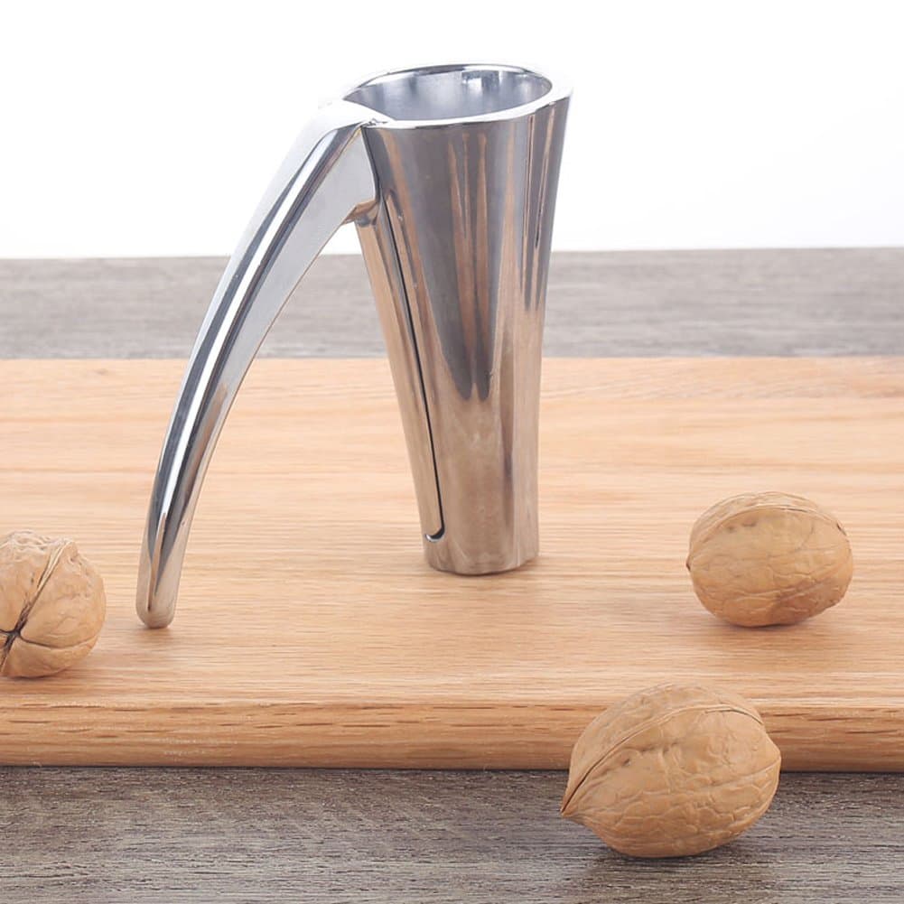 Premium Nut Cracker Tool,Quick Metal Nutcracker Gadget Set For Home Kitchen,Heavy Duty Cracker For Use On Walnuts,Hazelnuts,Pecans,Peanuts,Almonds Plier Opener Tool With Non-slip Handle