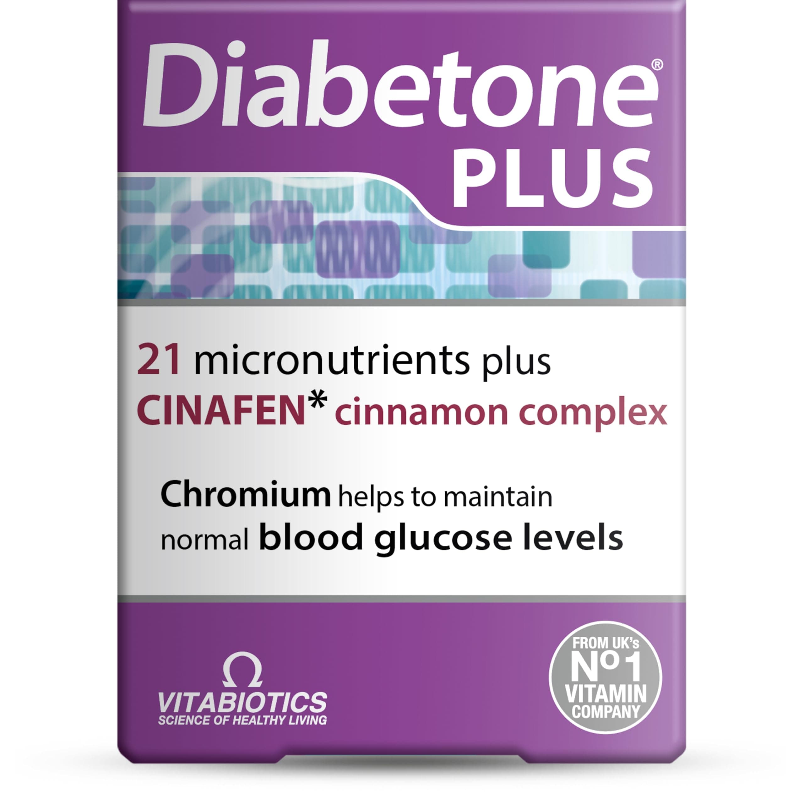 Diabetone PlUS, 56 Tablets/Capsules