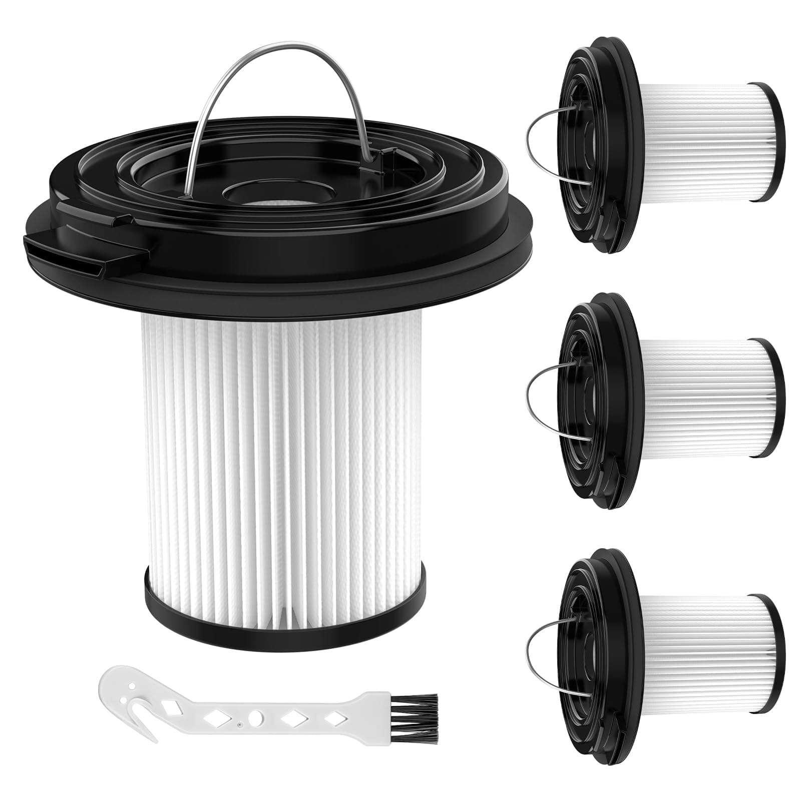 4PACK Replacement Filter Compatible with Bissell CleanView XR 200W / CleanView XR Pet 300w/ Powerlifter Turbo Cordless Stick Vacuum Cleaner 3789,3789U,3789X,3797,3797V,3797W, Replace #1638010