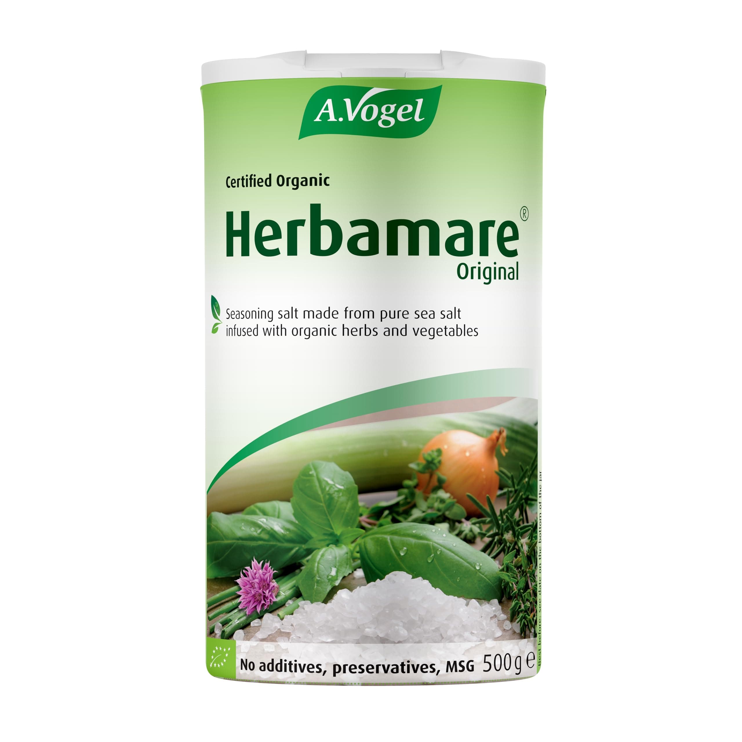 Herbamare Original Seasoning Salt 250g | Sea Salt with 12 Different Fresh Organic Vegetables & Herbs| Add Flavour to Cooking
