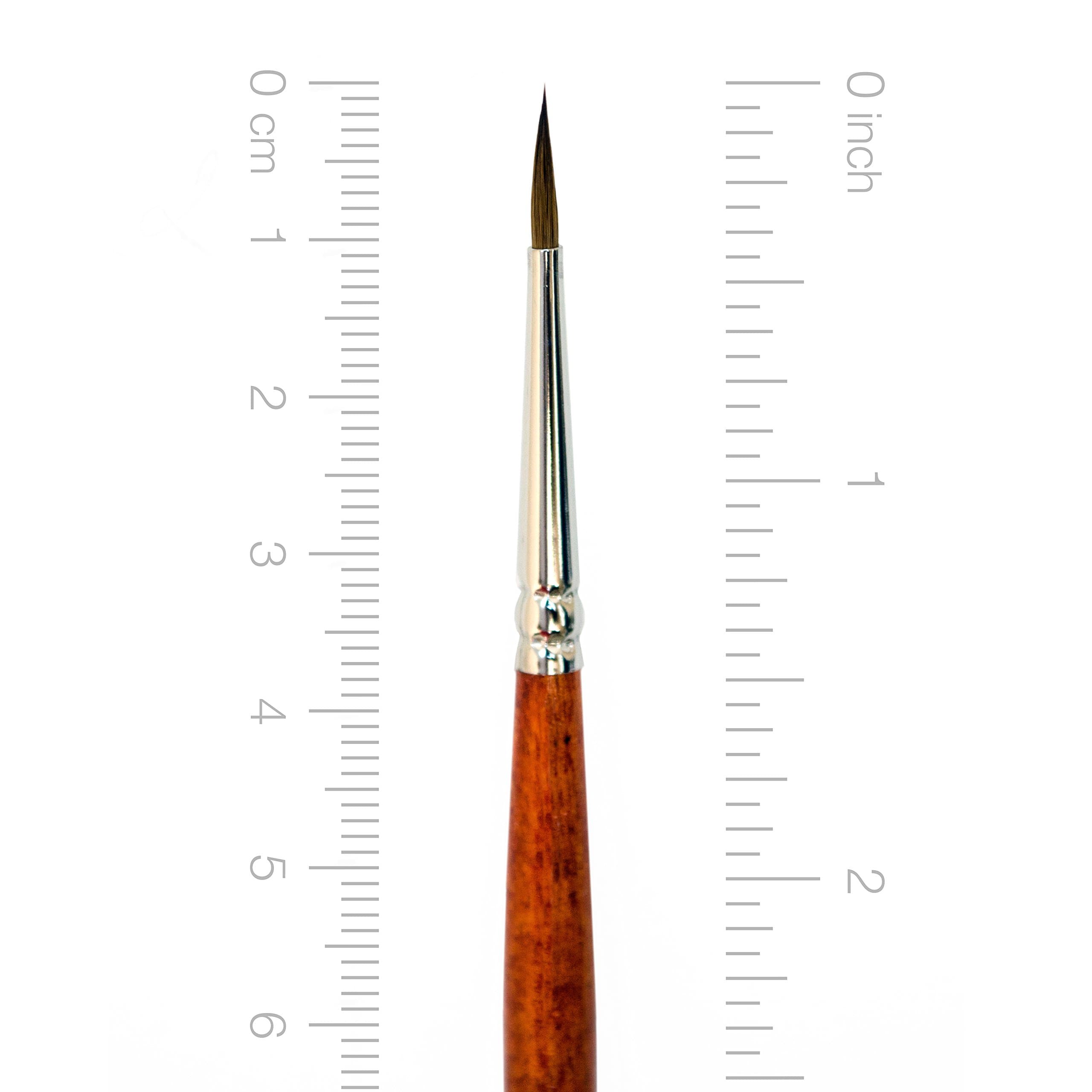 Kolinsky Sable Long Handle Round Brush # 2