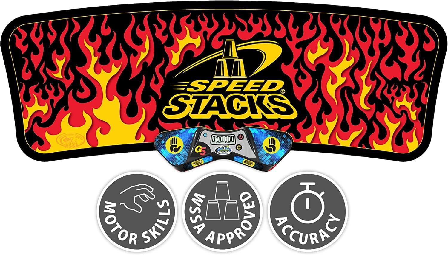 Speed Stacks G4 STACKMAT - Black Flame