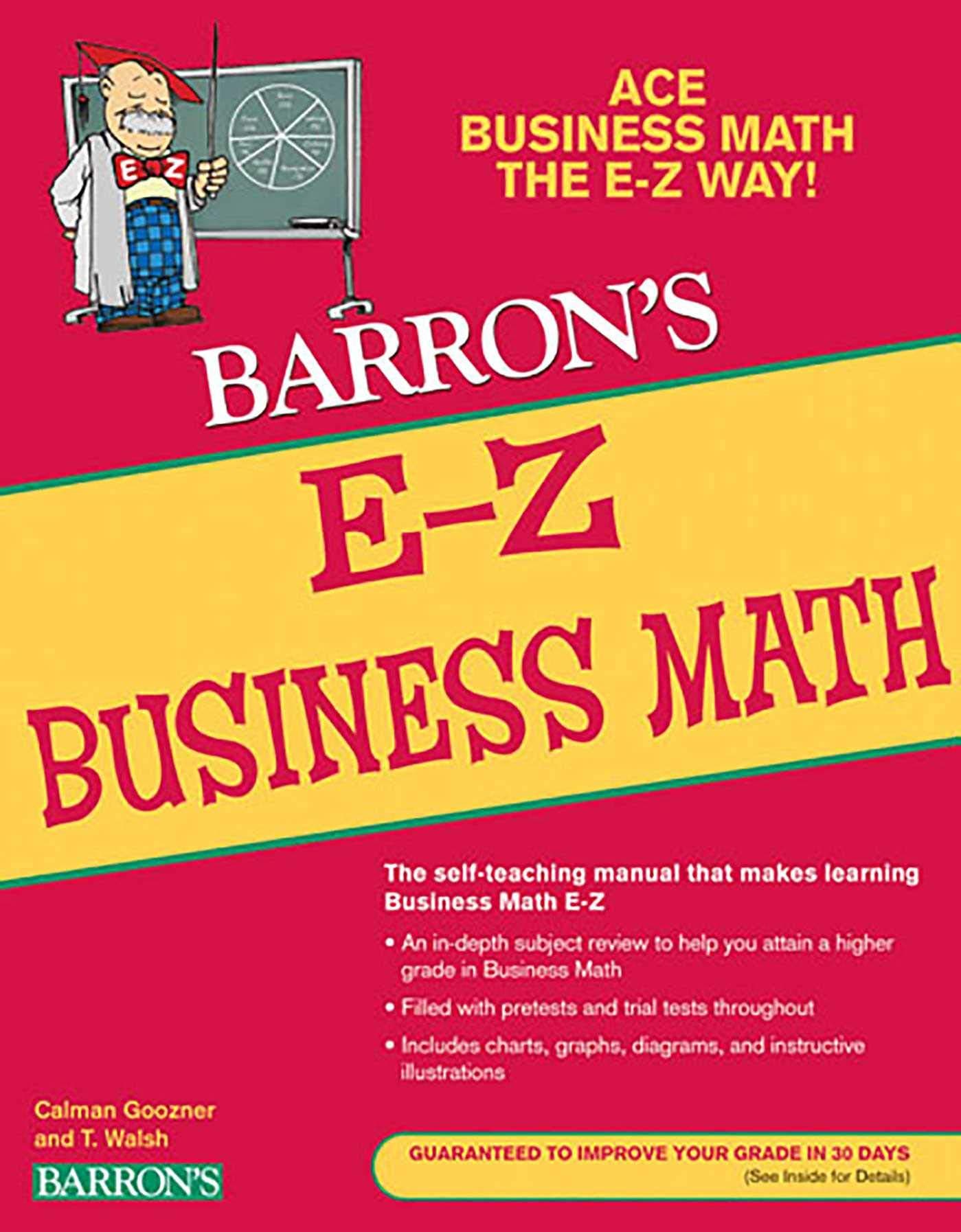 E-Z Business Math (Barron's Easy Way)