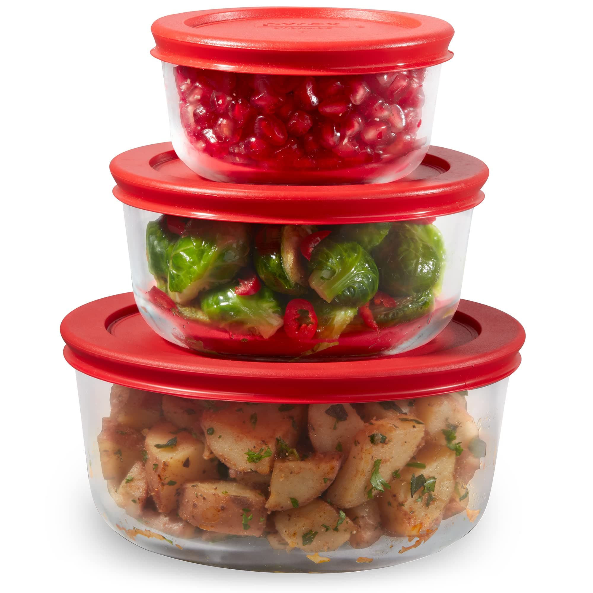 Pyrex Simply Store 6pc 1c/2c/4c, 6 PC Set