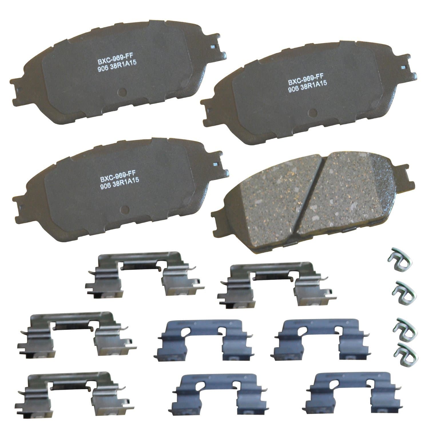 BENDIX SBC906 Stop By Brake Pad, 4 Pack