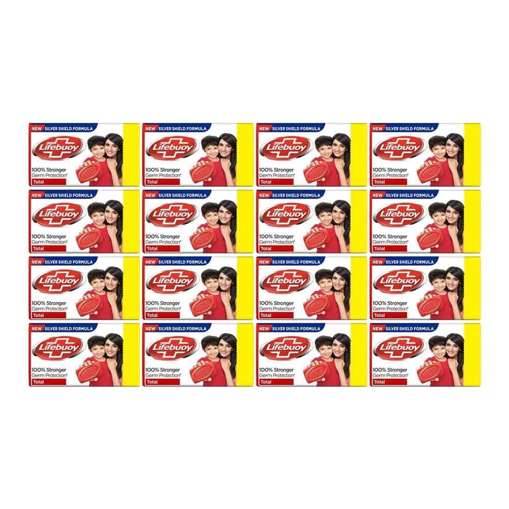 Lifebuoy Total Red Soap, 16-Count