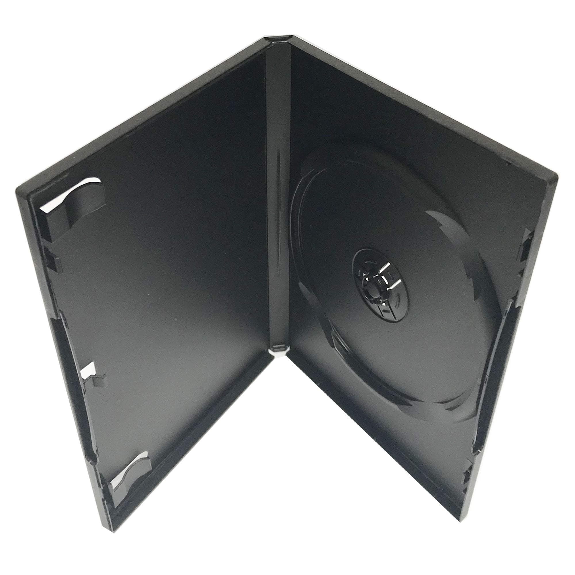 Standard Black Single DVD Case - 10 Pack