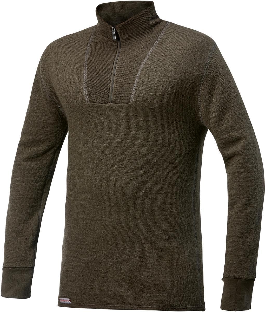 WoolpowerZip Turtleneck 200 Pine Green