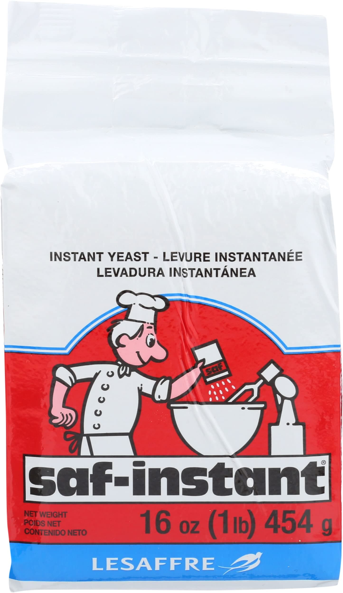 Saf Instant Yeast, 1 Pound Pouch