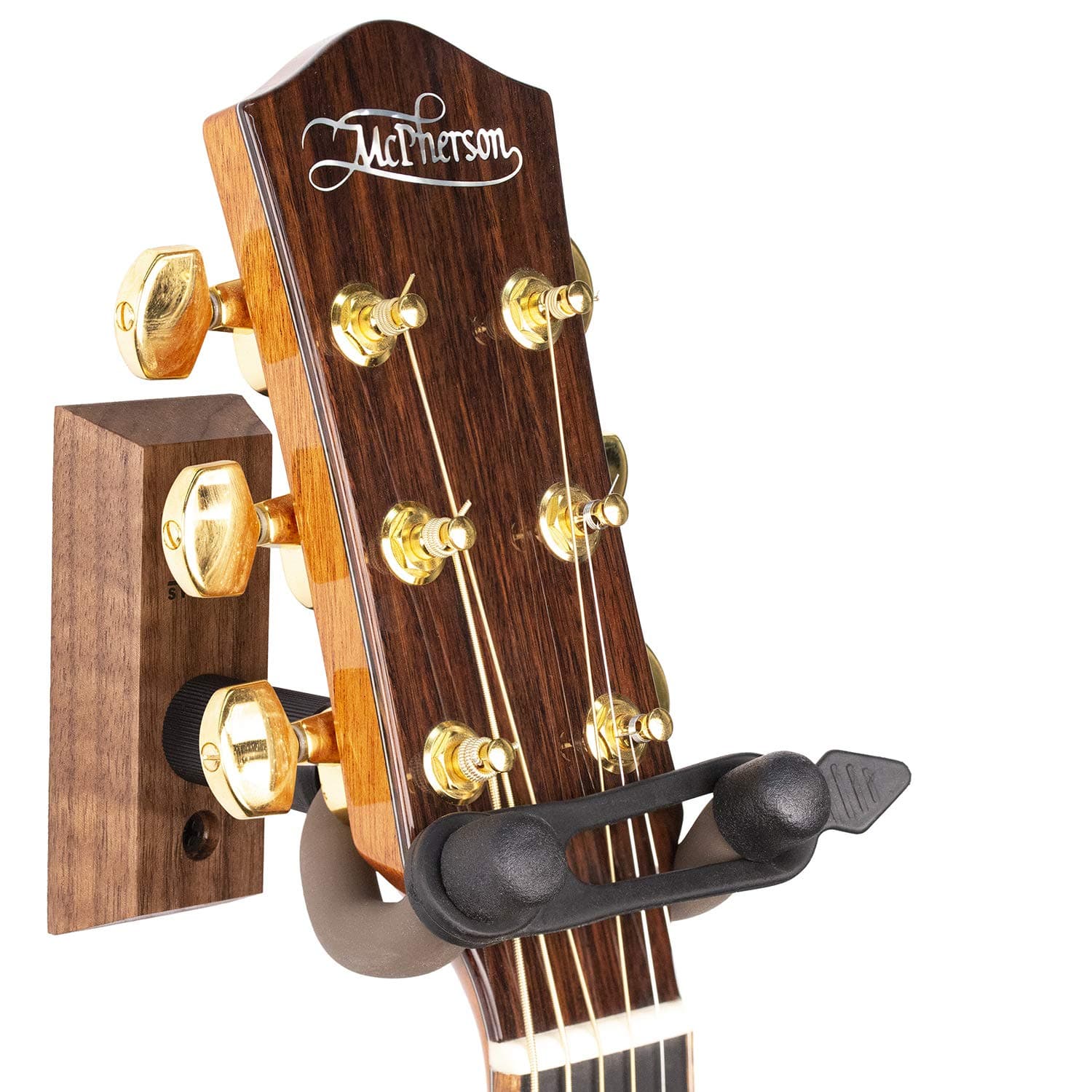 Guitar Wall Mount With Keeper Strap