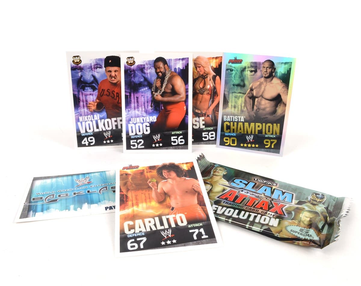 Slam Attax WWE Evolution Card Booster Packet