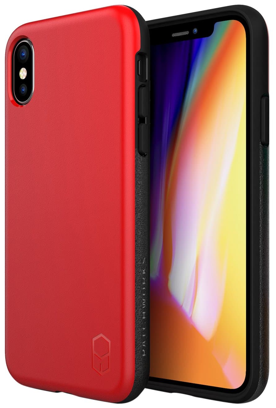 Patchworks Level ITG Case for iPhone XS / X - Red/Black
