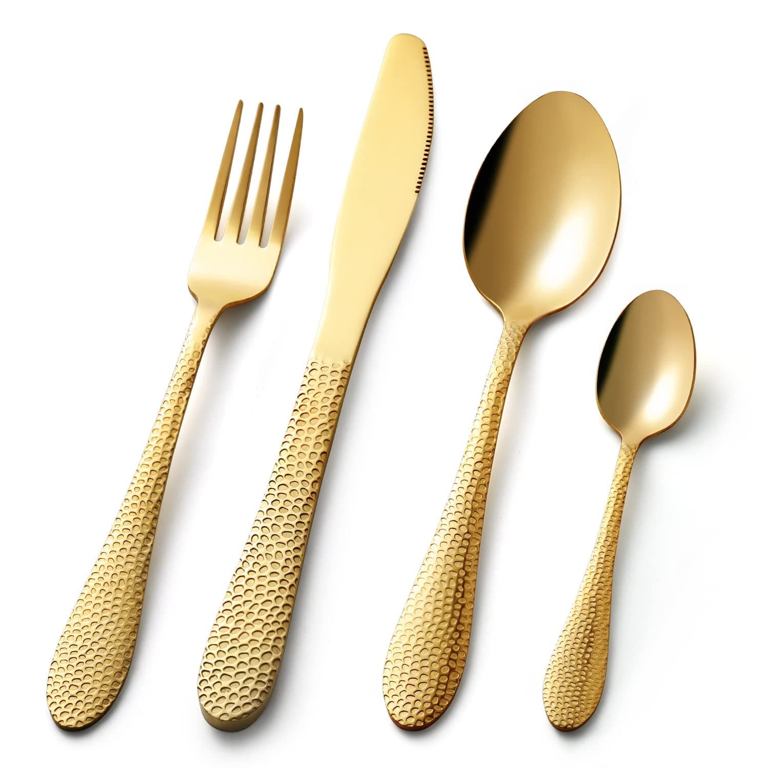 Gold Cutlery Sets 16pcs