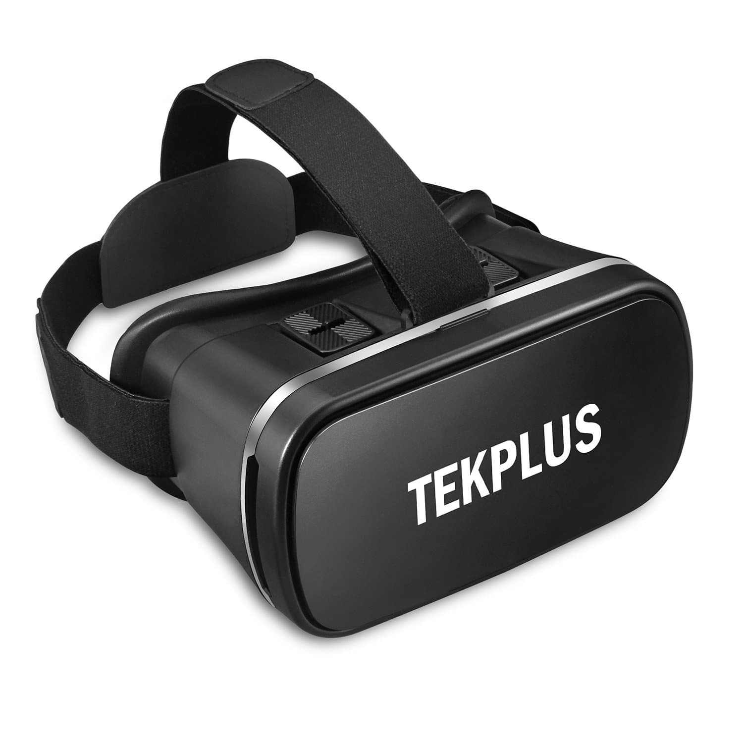 VR Headset,TEKPLUS Virtual Reality Headset 3D VR Goggles Glasses,Compatible with 4.0 inch - 6.0 inch IOS Android Smartphones for 3D Movies Video and Games