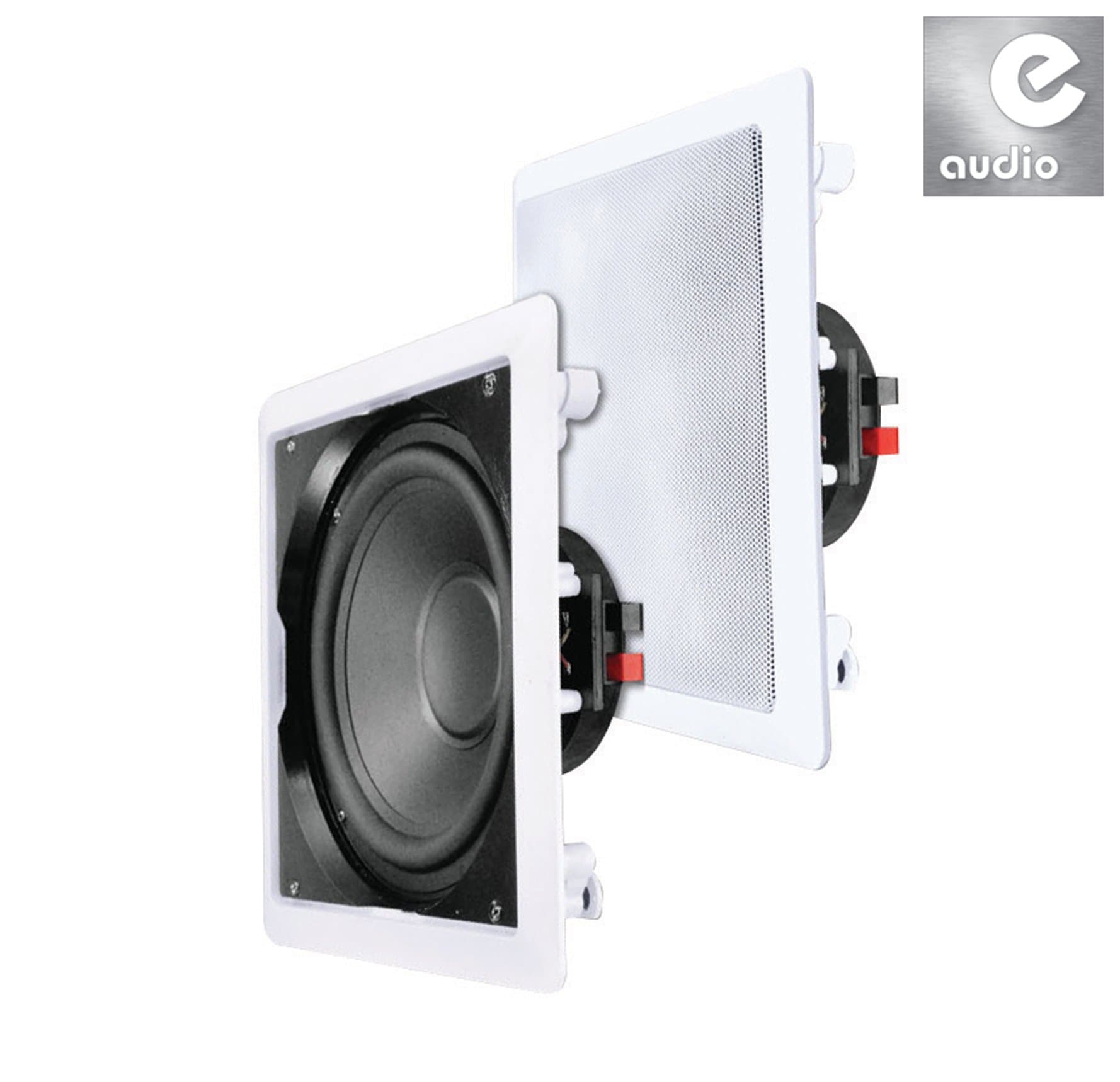 e-audio In-Wall or Ceiling Subwoofer With 12'' Driver 90W 8 ohm