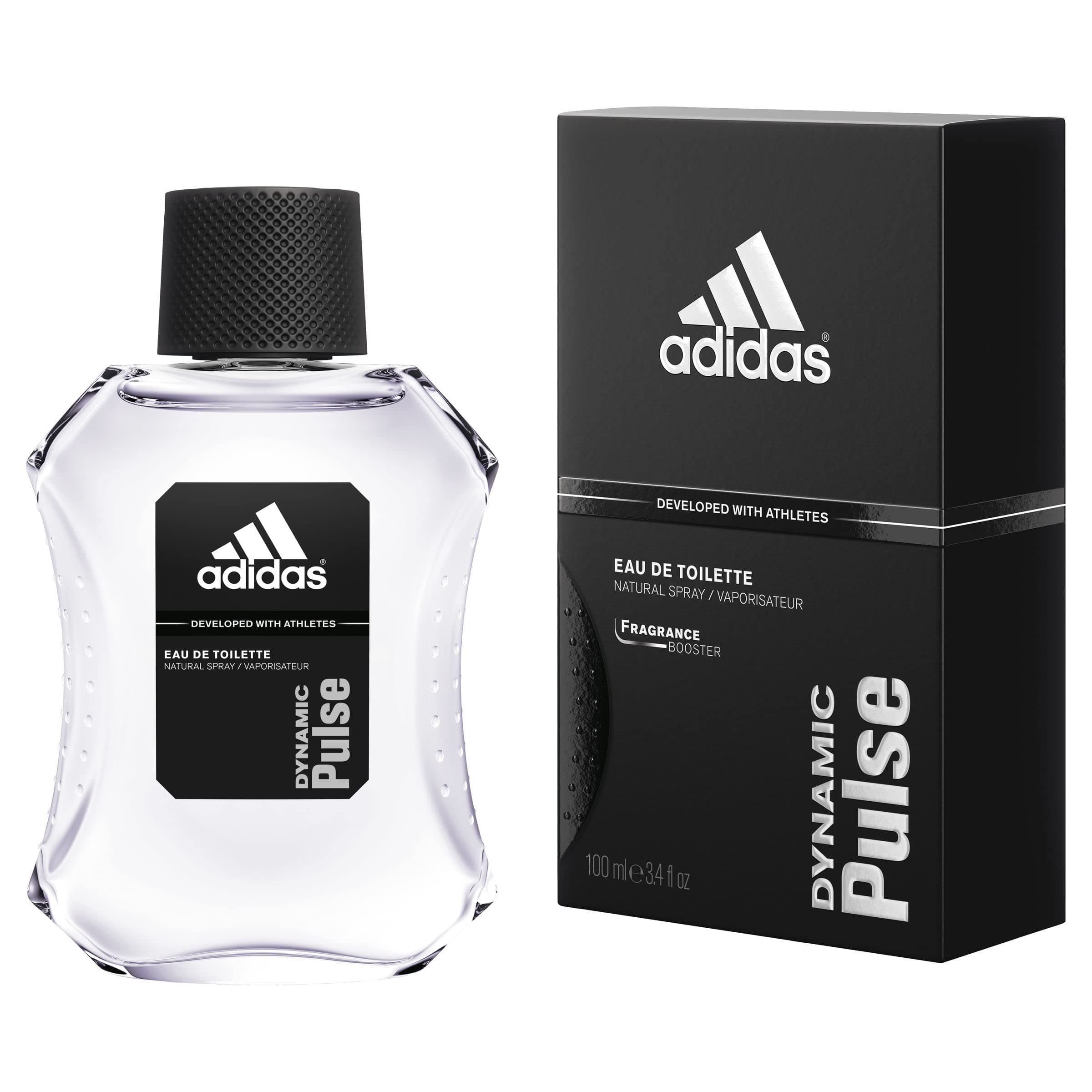 Dynamic Pulse By Adidas For Men. Gift Set ( Eau De Toilette Spray 1.7 Oz + Body Wash 3.4 Oz + Anti-Perspirant 1.8 Oz )