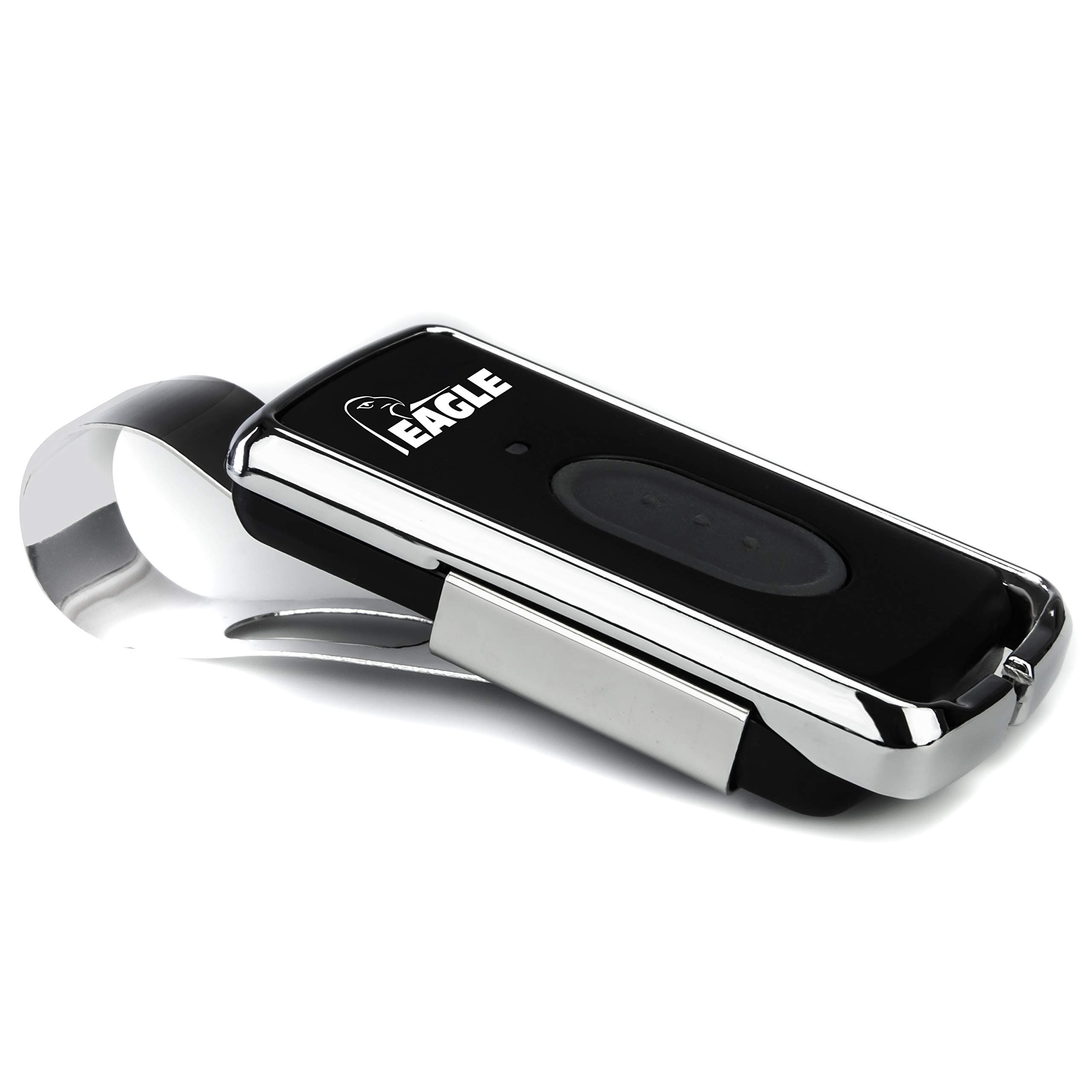 - Eagle Chrome Series 1 Button Visor Remote/Transmitter EG642 Compatible with New Eagle Chrome Receiver only EG650/EG652