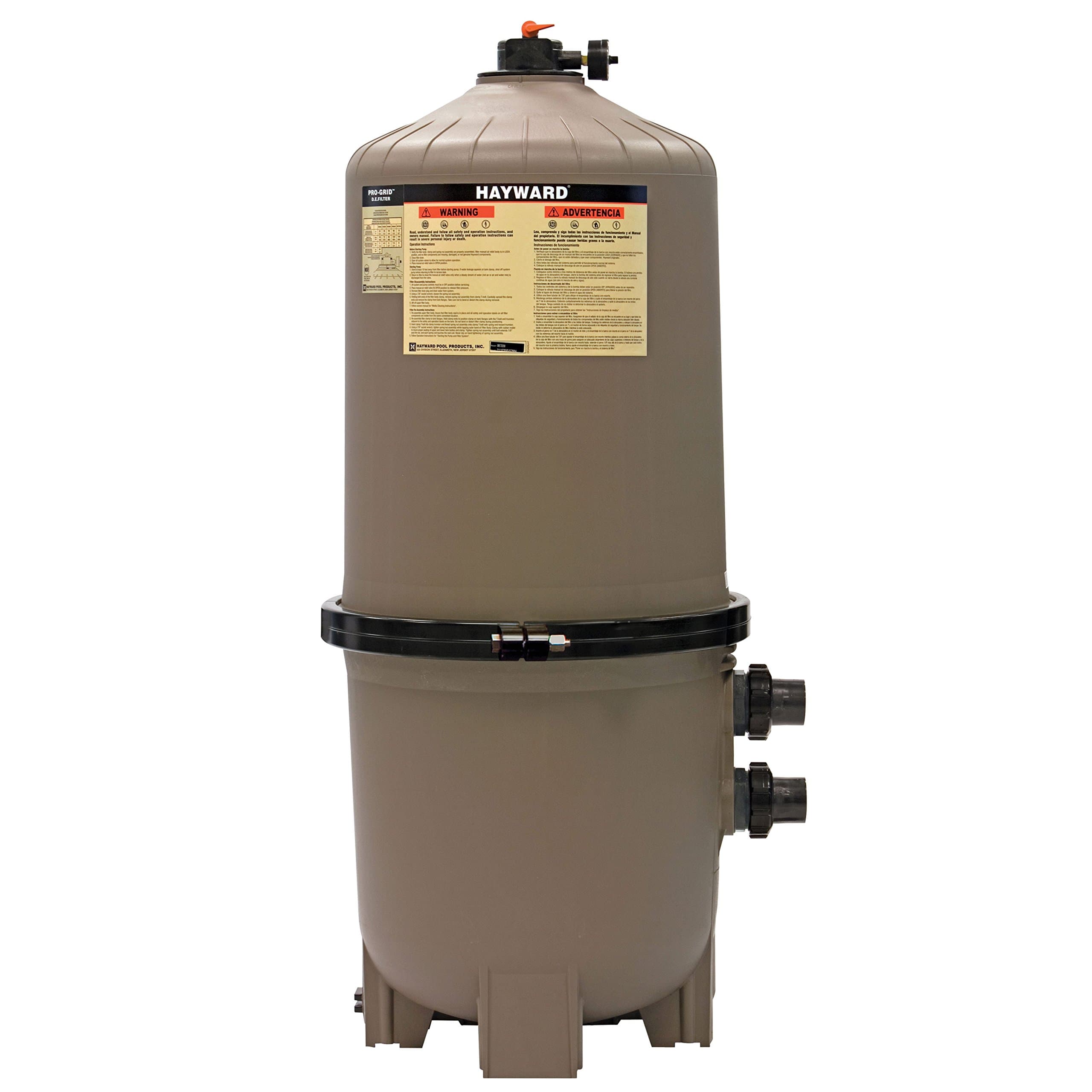 Hayward DE4820 ProGrid D.E. Pool Filter, 48 Square Foot, Vertical Grid