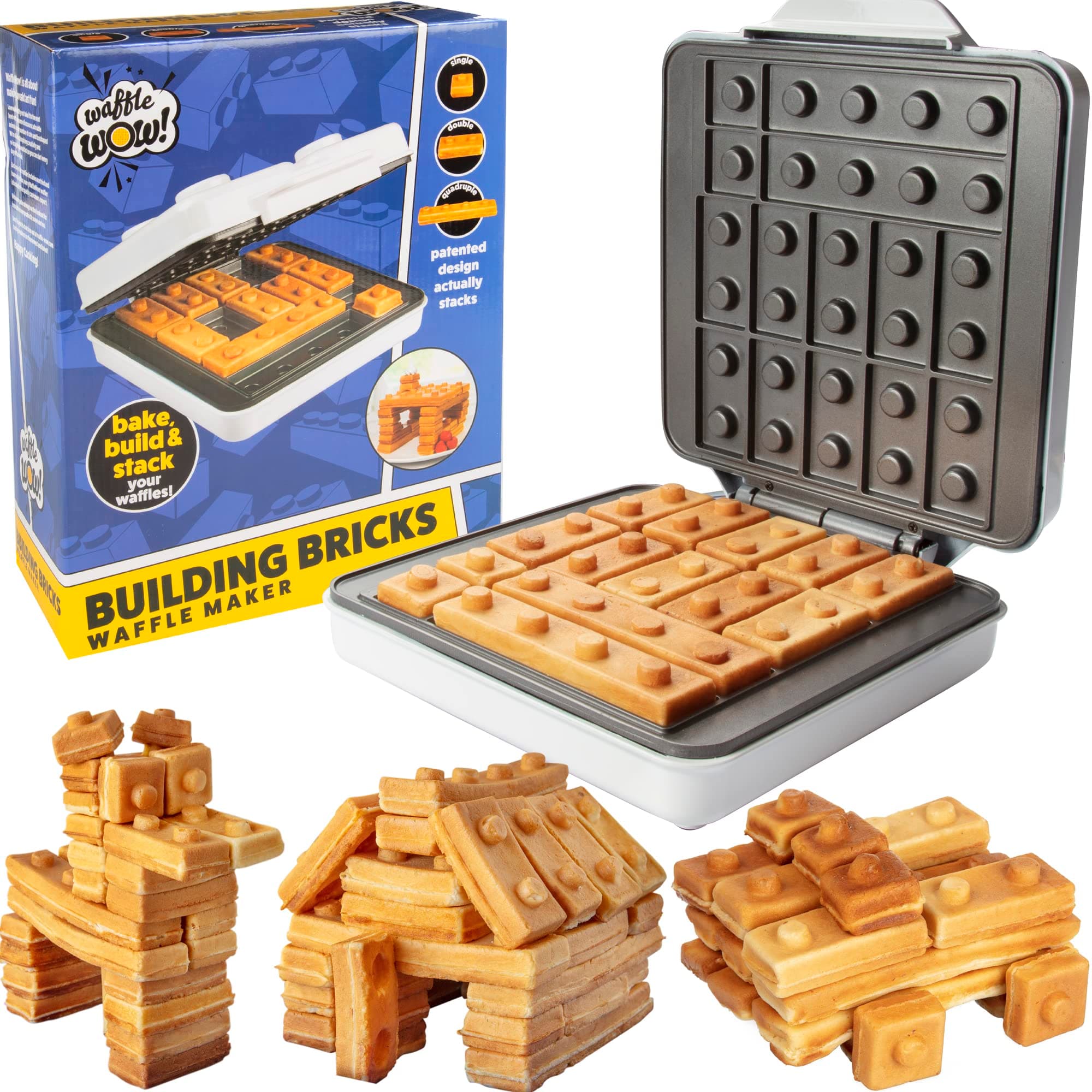 Building Brick Electric Waffle Maker