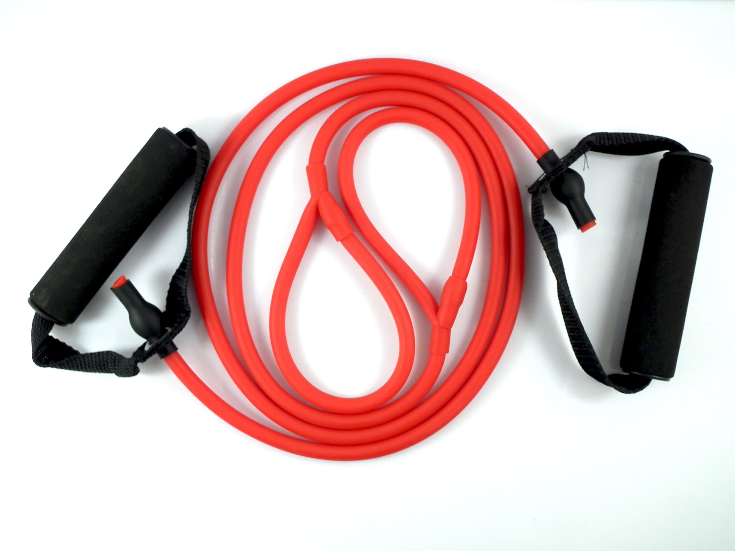 Red 2-Pack Replacement Resistance Bands Tubes Compatible For Billy's BootCamp