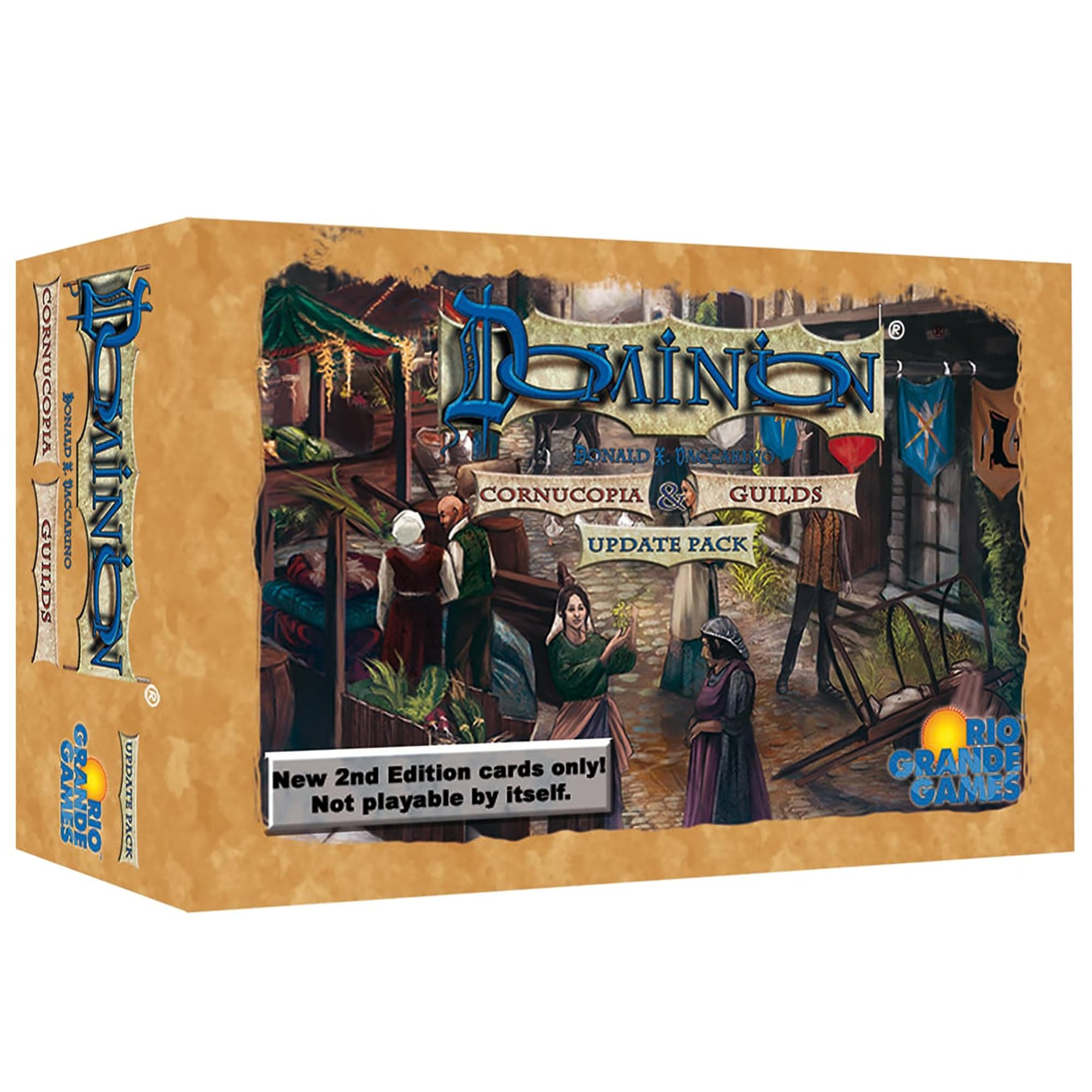 Rio Grande Games Dominion Expansion: Cornucopia & Guilds 2nd Edition Update Pack