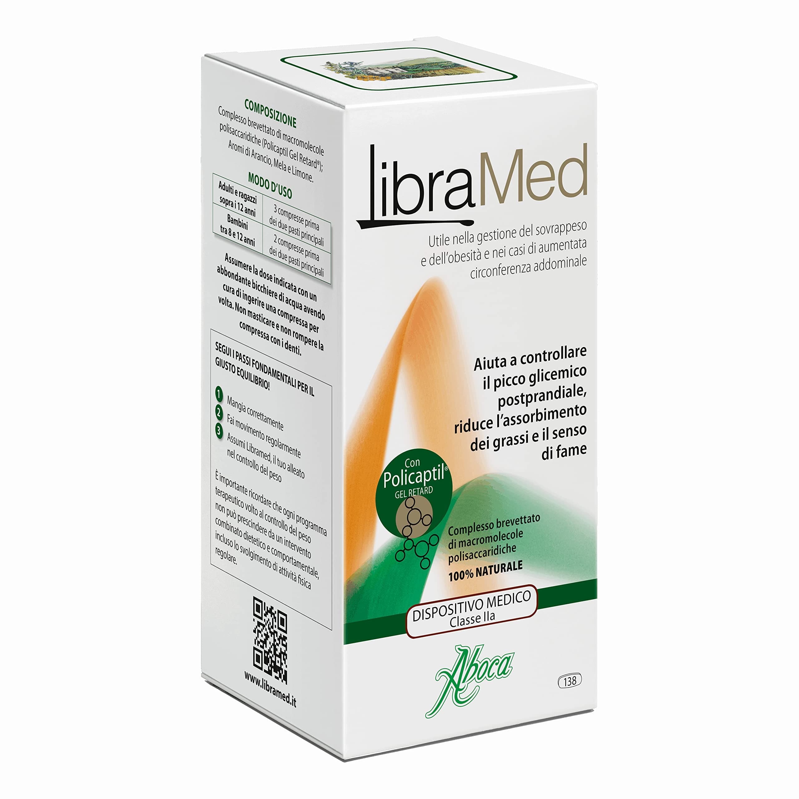 Libramed Fitomagra 138 Tablets Aboca