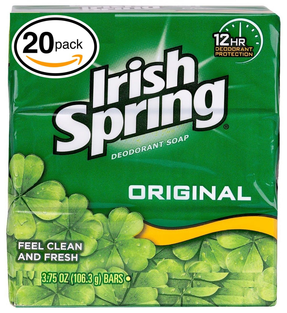 Irish SpringDeodorant Soap (20 Count, Original)