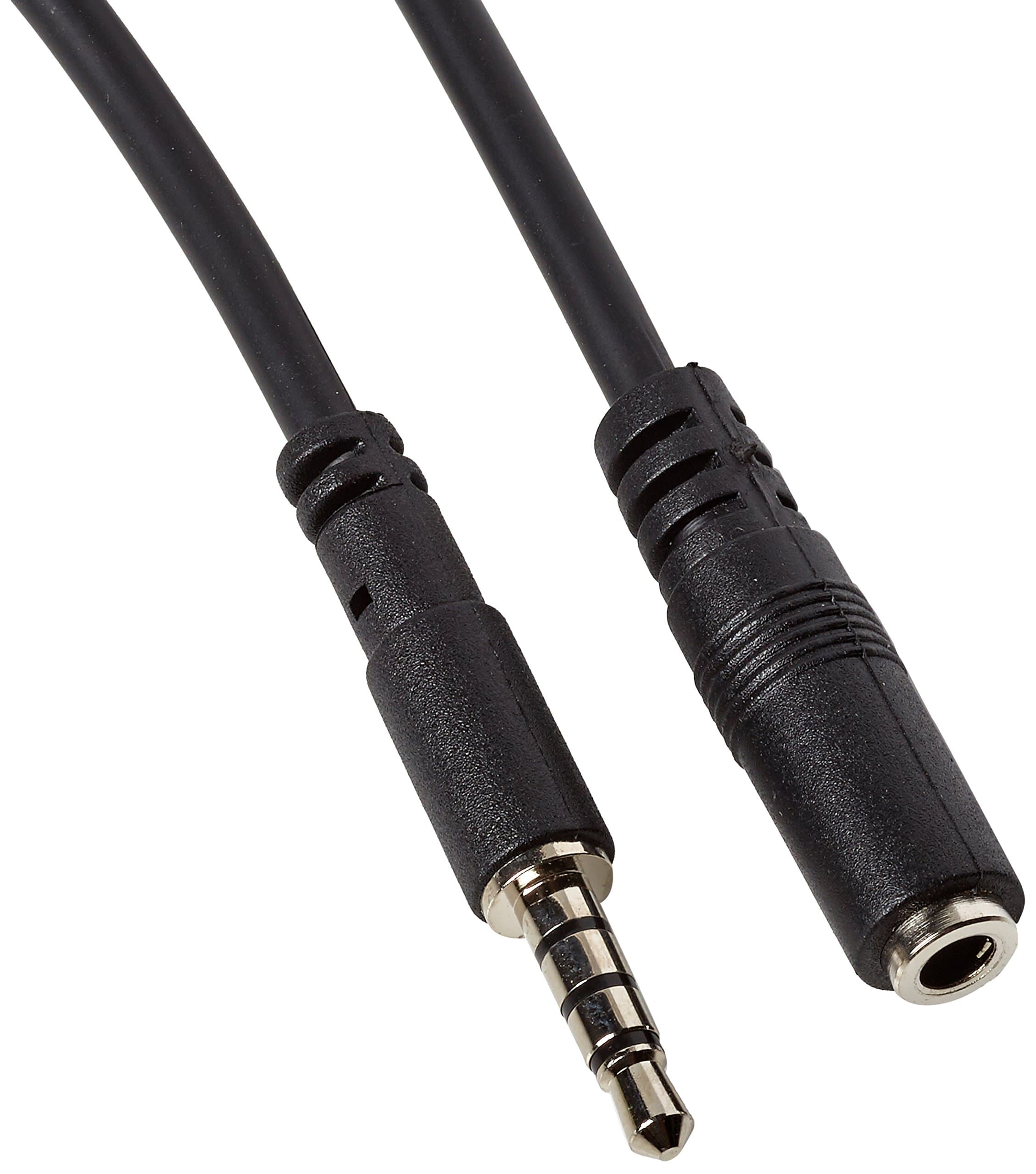 StarTech.com 2m 3.5mm 4 Position TRRS Headset Extension Cable - M/F - audio Extension Cable for iPhone