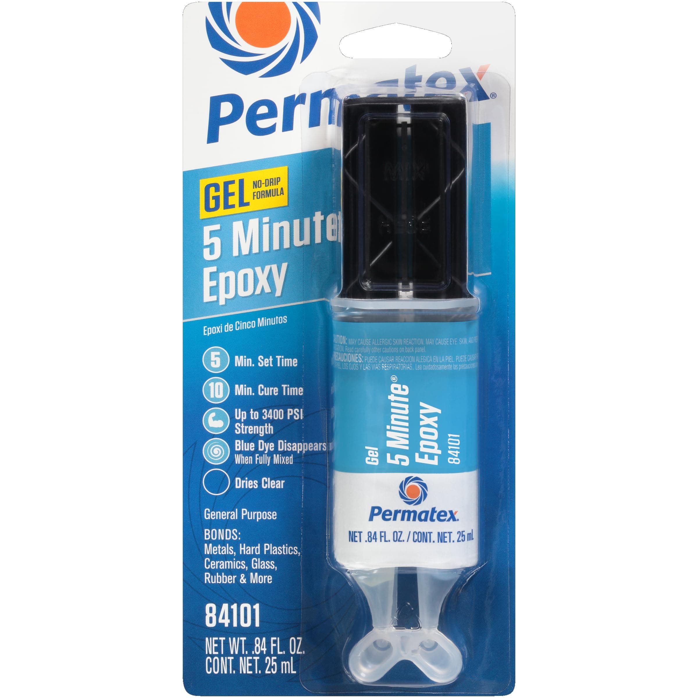 84101 PermaPoxy 5 Minute General Purpose Epoxy, 0.84 oz.