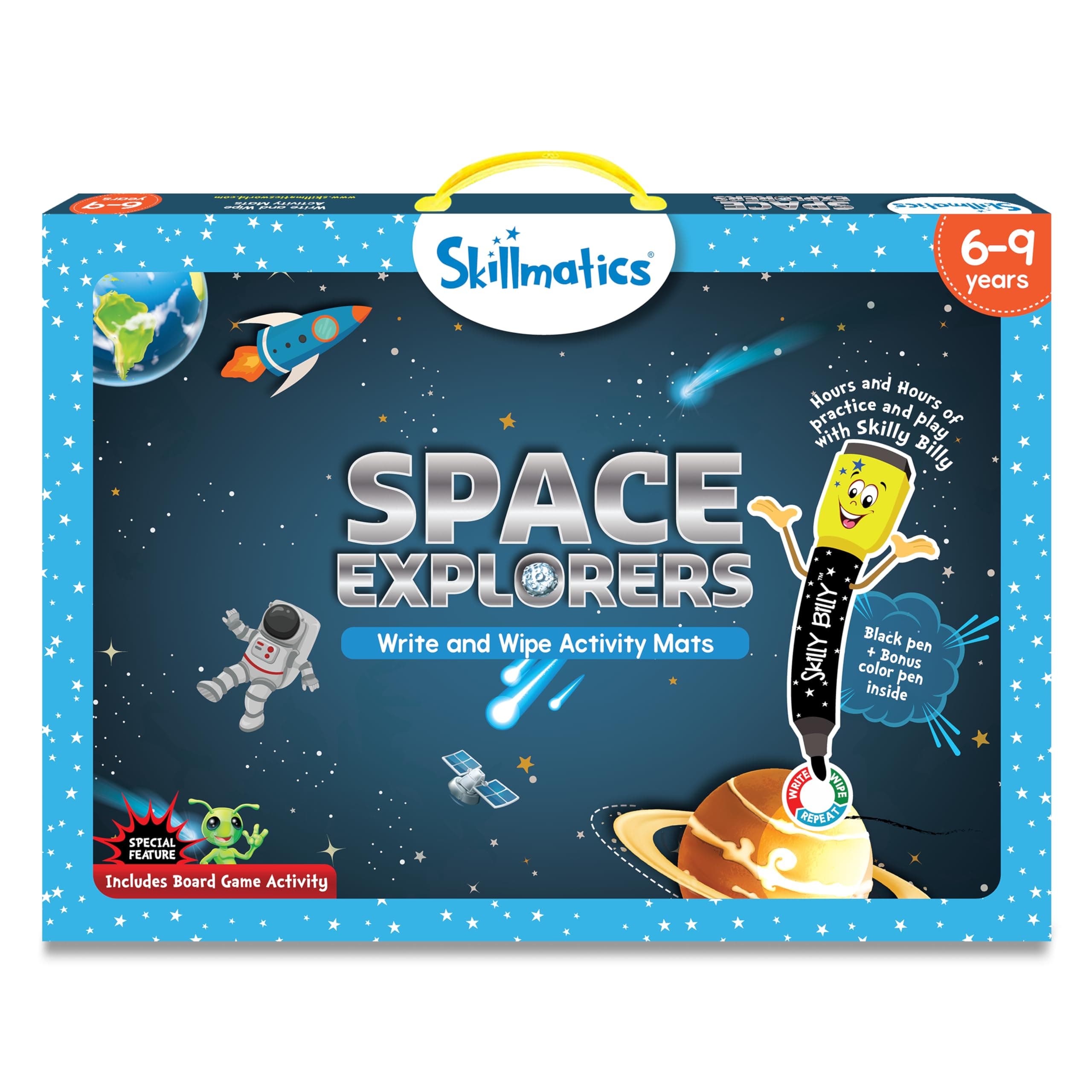 Skillmatics Educational Game: Space Explorers, Multi-Colour, 6 - 9 Years, SKILL06SEB, Multicolor