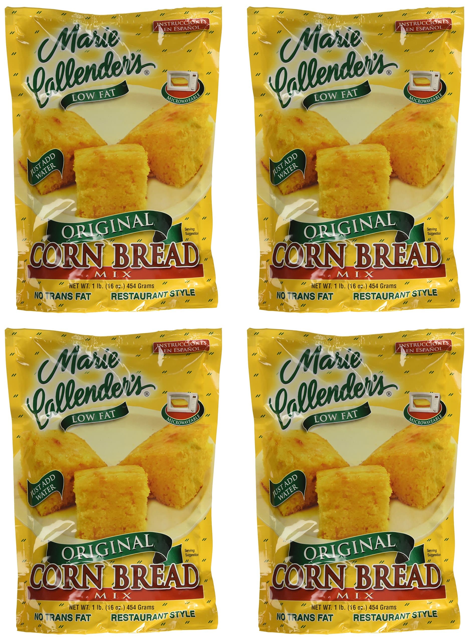 Original Corn Bread Mix 16 Oz (4-Pack)