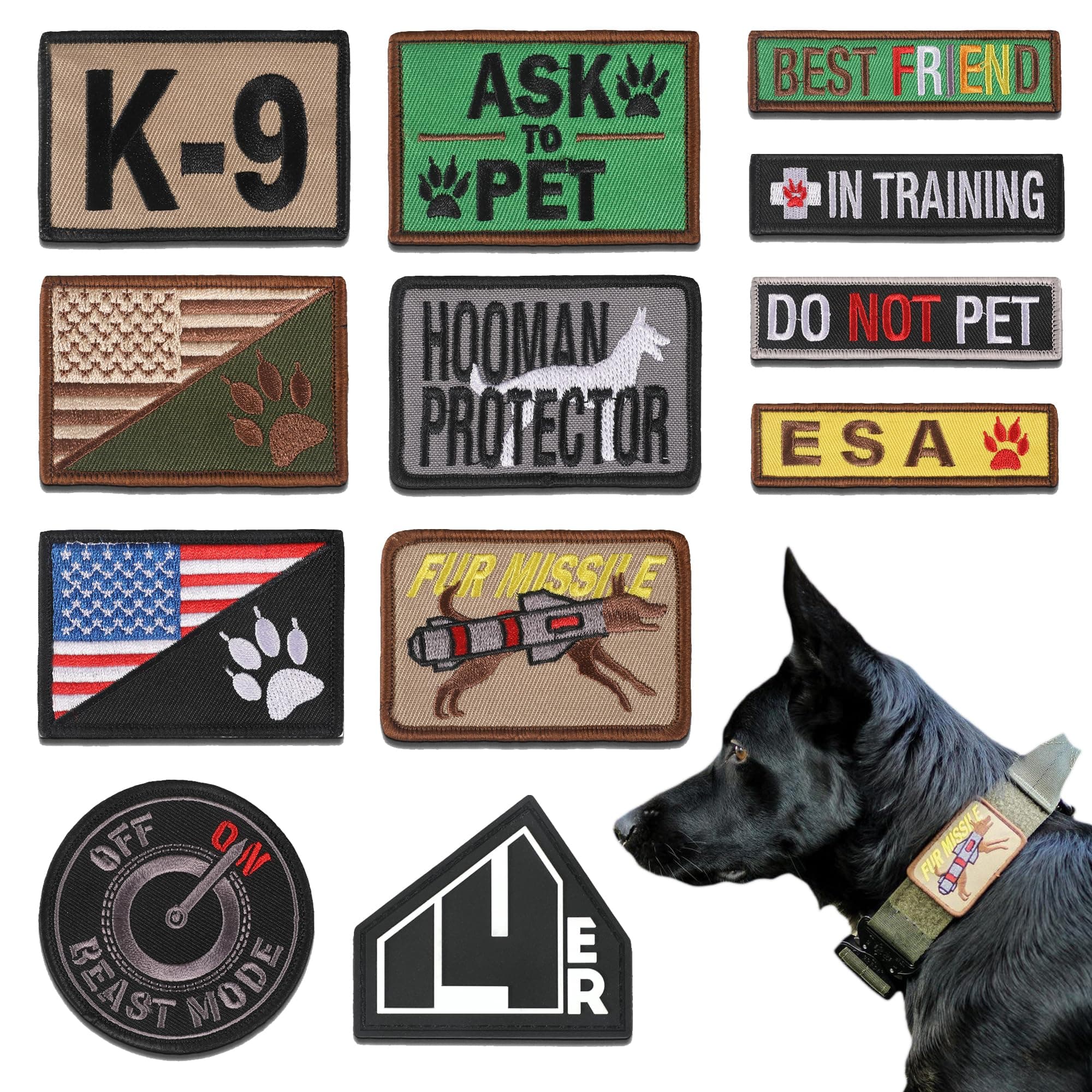 K-9 Patches