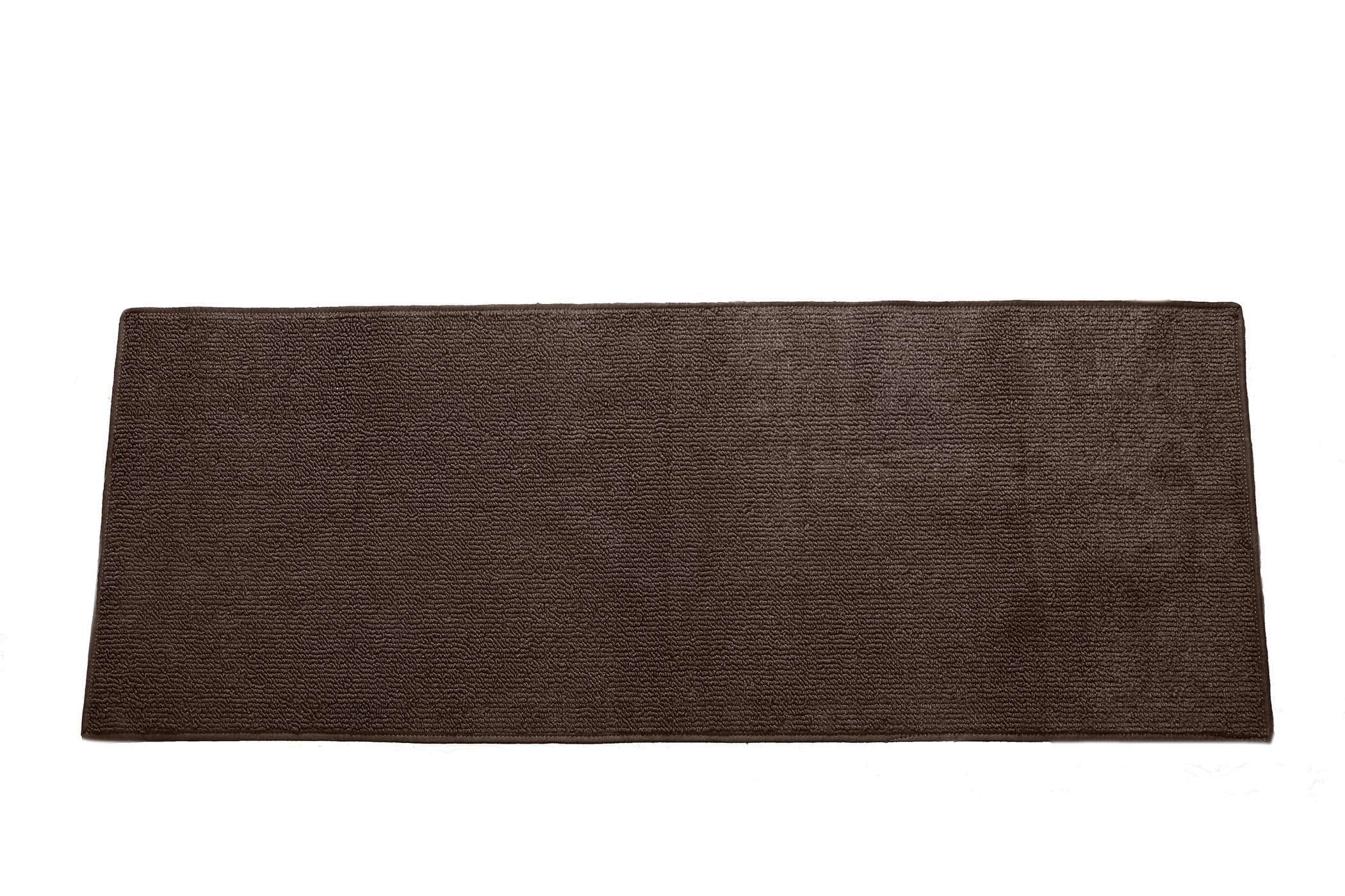 Emerald Wholesale Solid Berber Carpet Runner Rug/Mat, 22 by 60", Brown