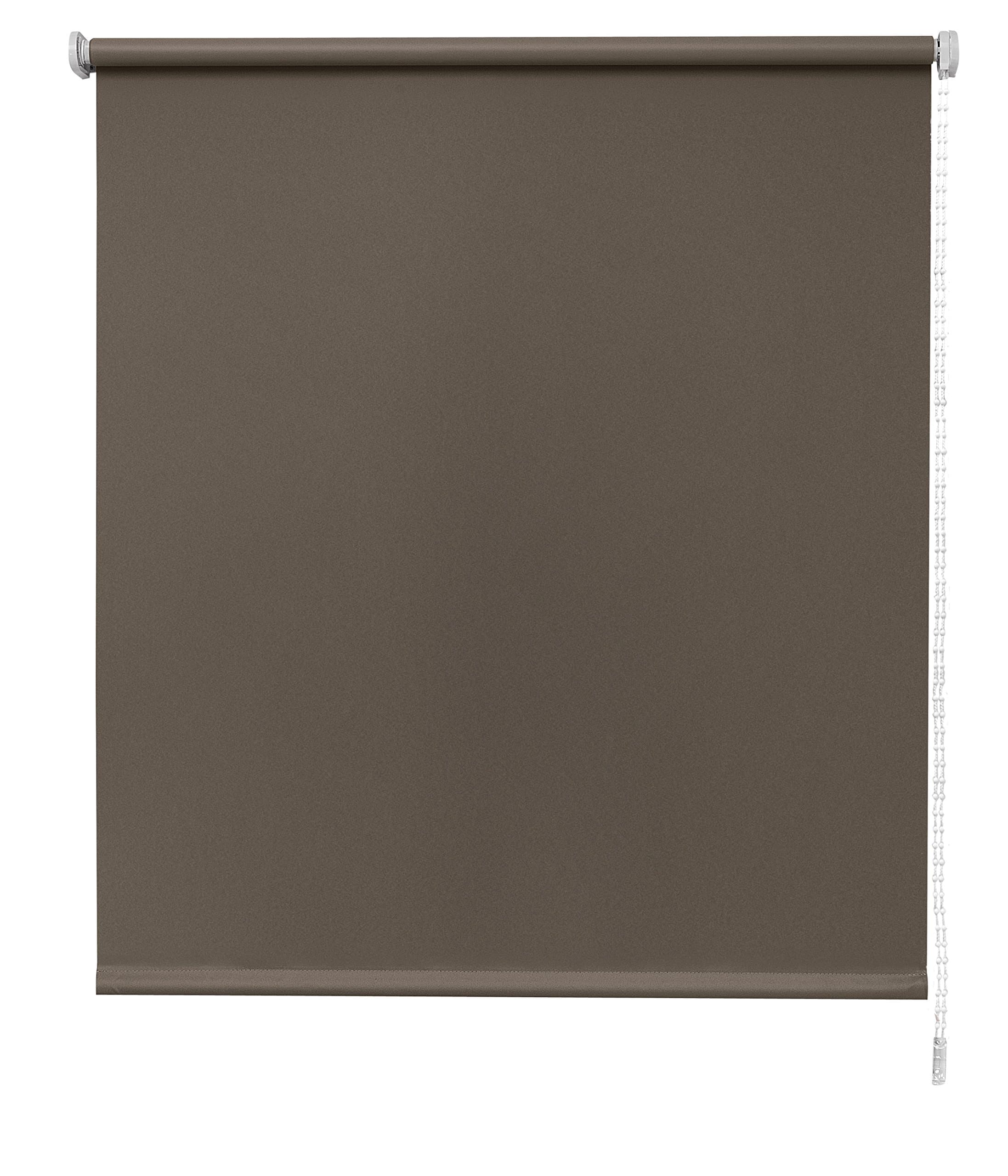 Estores Basic Roller Blind, Texture, Cappuccino, 90 x 175 cm
